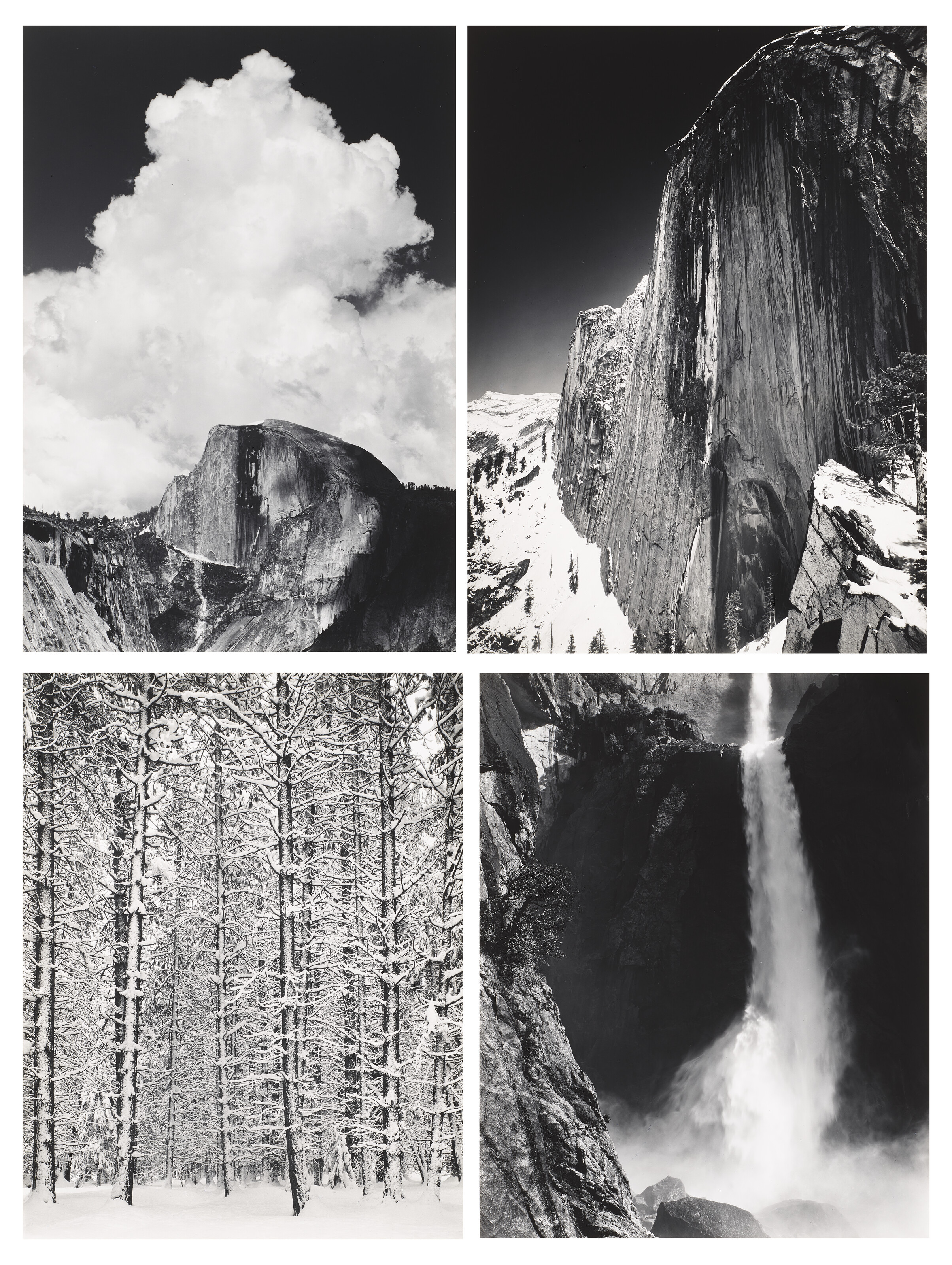 ANSEL ADAMS (1902–1984), Portfolio Three: Yosemite Valley; Sixteen