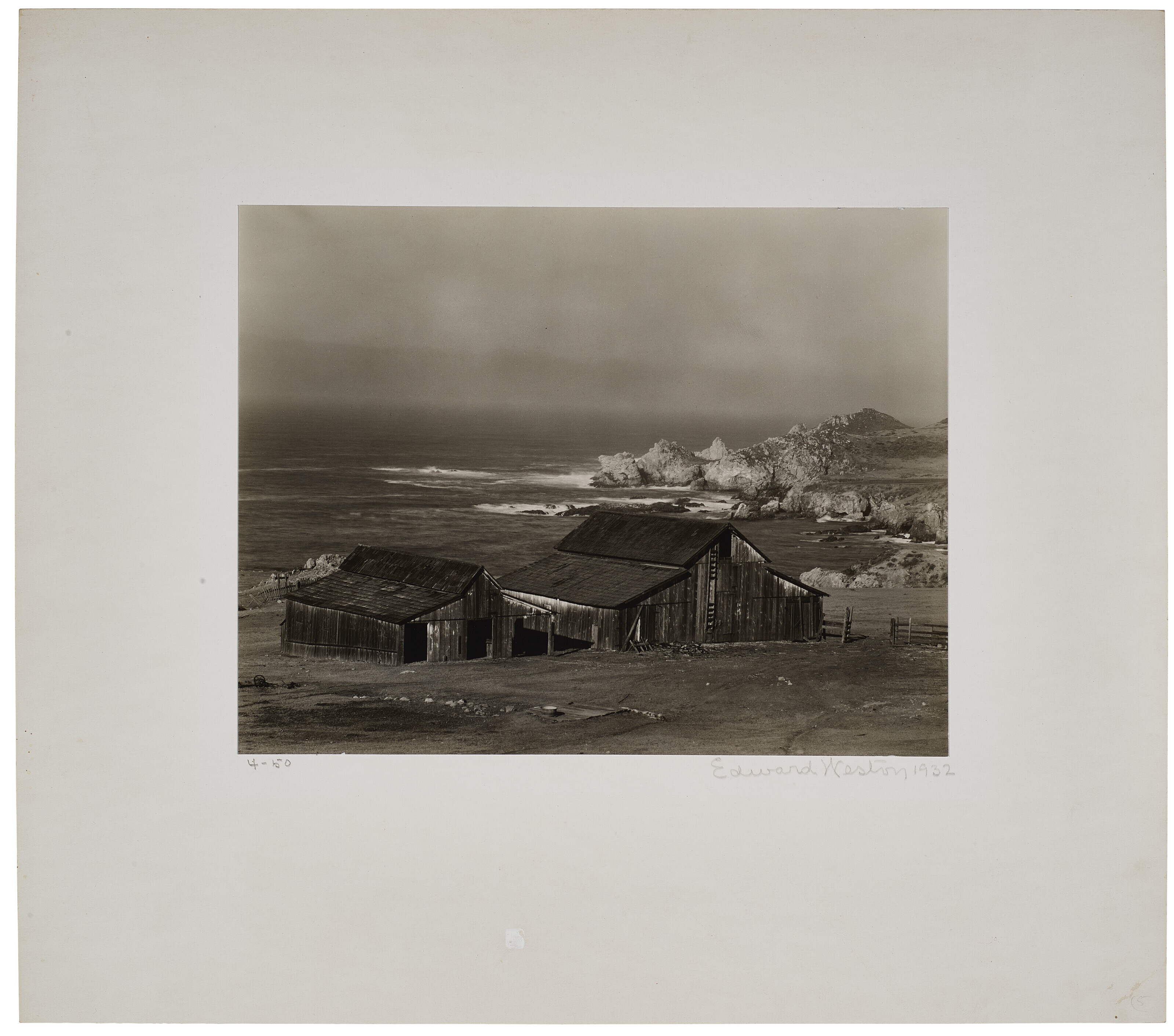 EDWARD WESTON (1886–1958), Monterey Coast, 1932 | Christie's