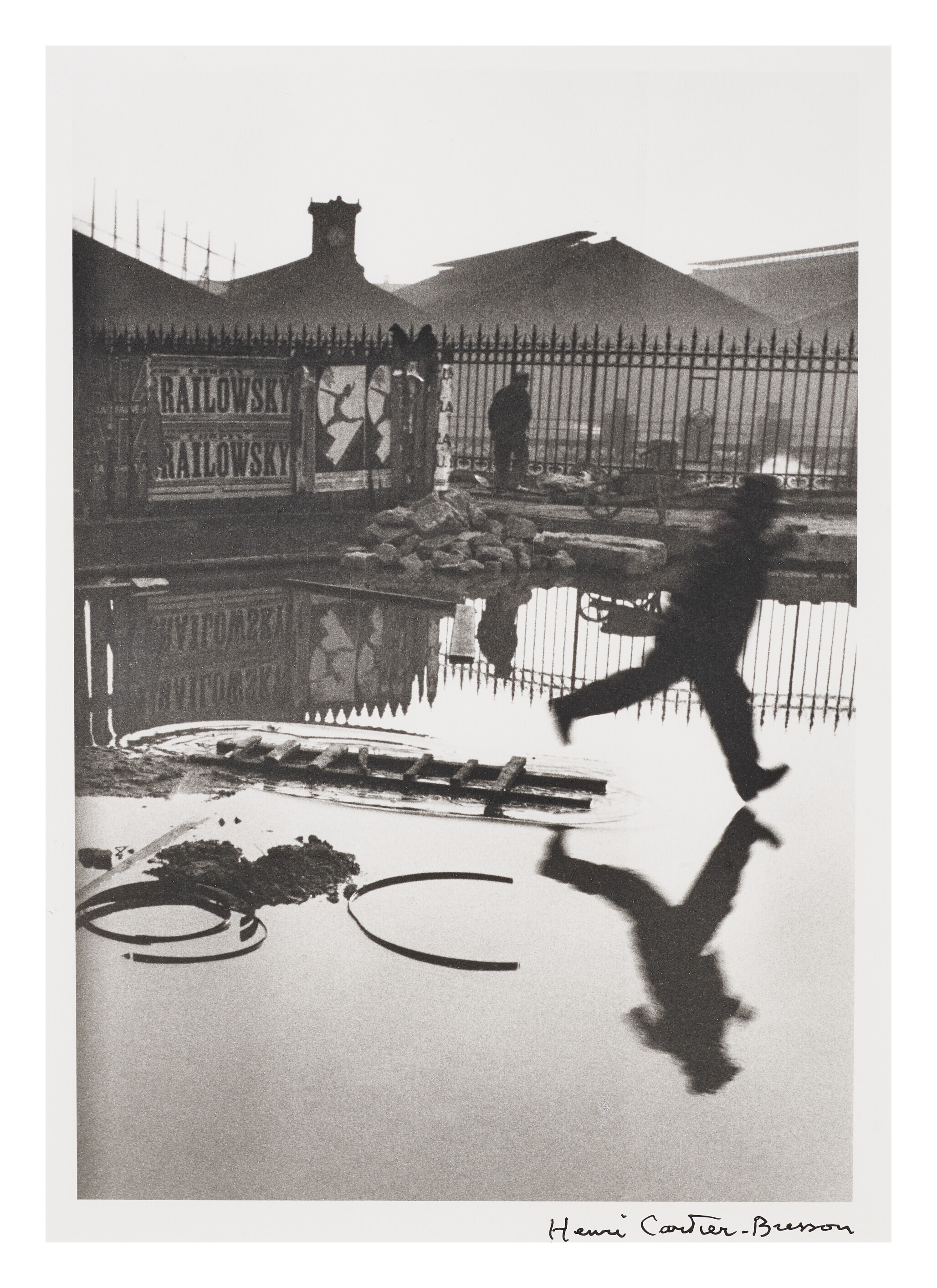 HENRI CARTIER–BRESSON (1908–2004), Behind the Gare St. Lazare
