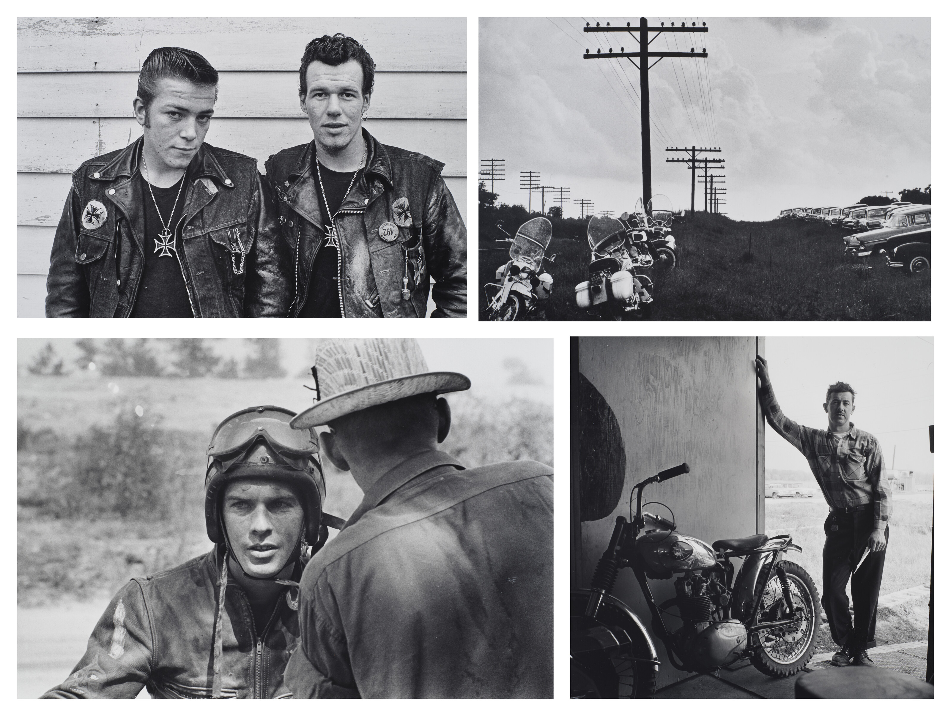 DANNY LYON (B. 1942), Bikeriders Portfolio, 1962-1967