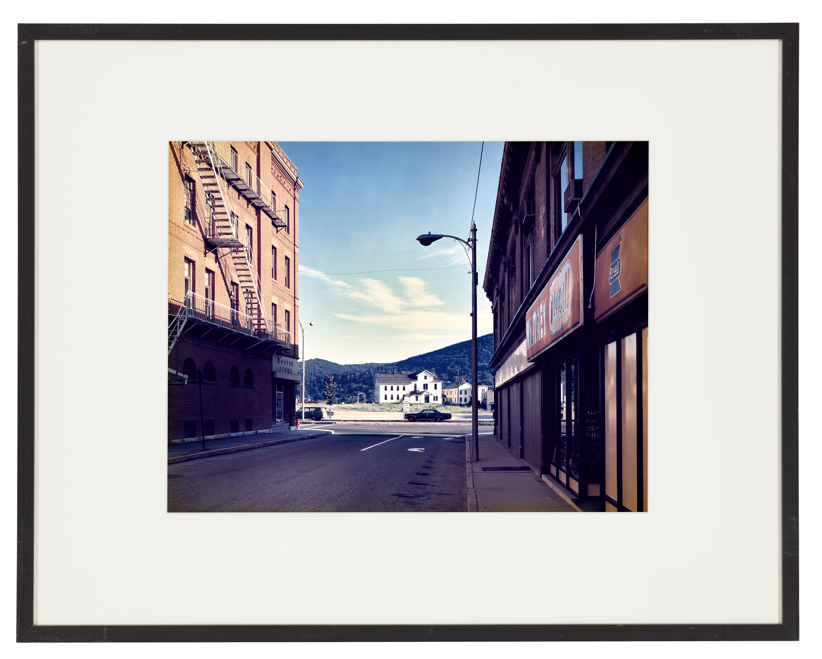 STEPHEN SHORE (B. 1947), Holden Street, North Adams, Massachusetts