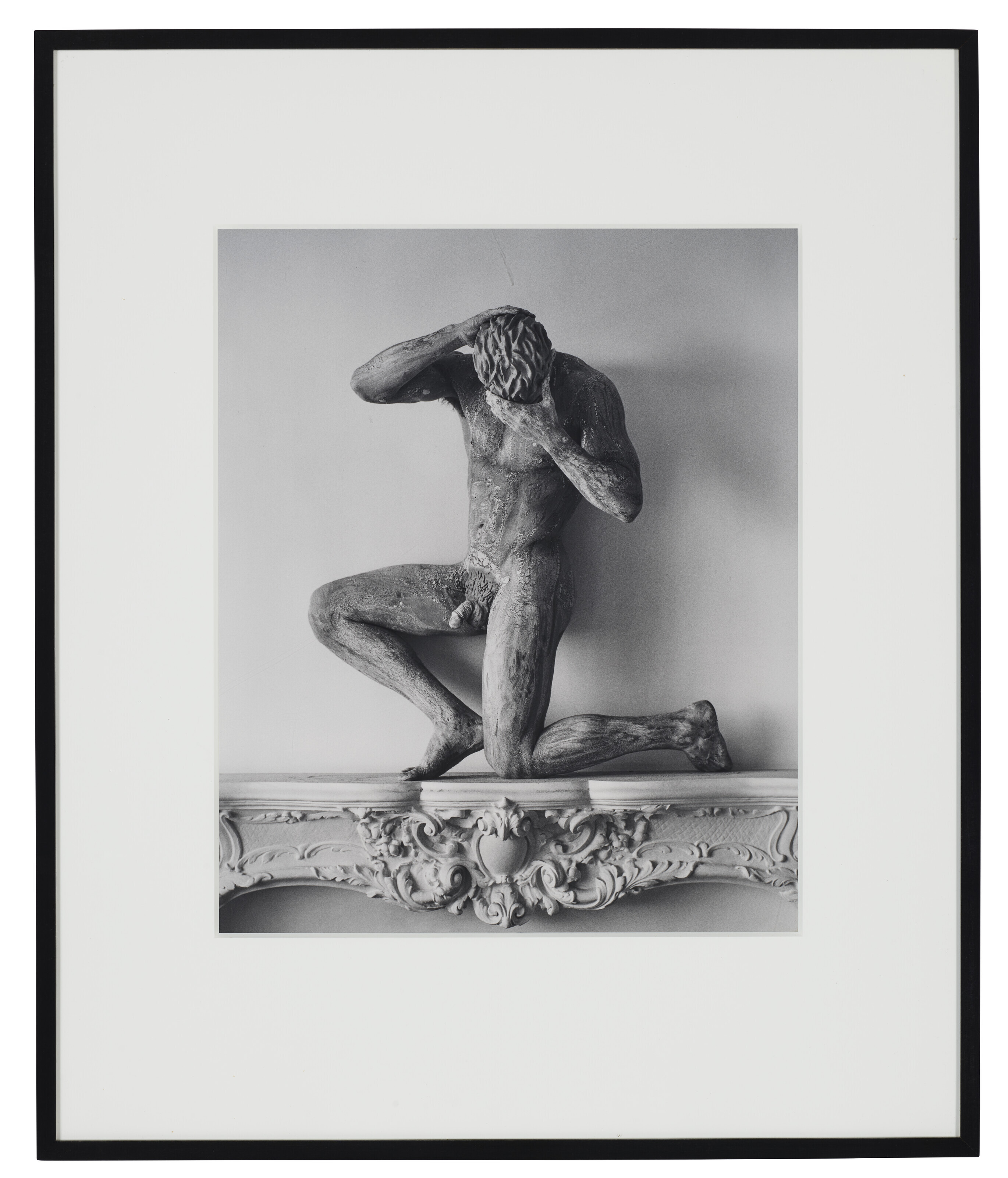 HERB RITTS (1952-2002), Clay Man on Mantle, Hollywood, 1989