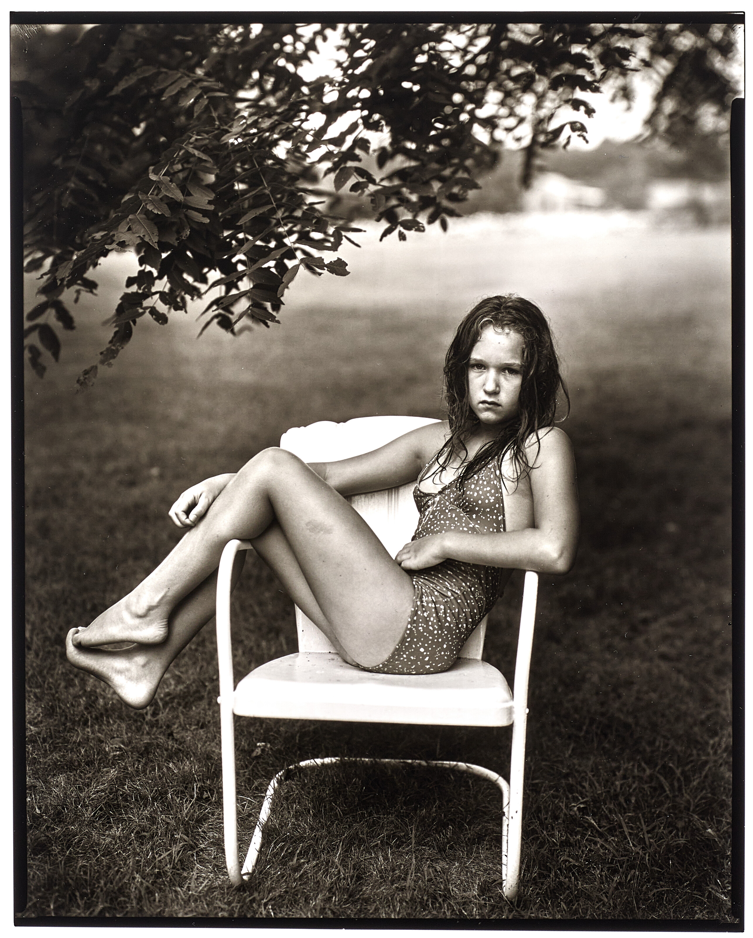 Catalog image of Juliet in White Chair (from the At Twelve series), 1982