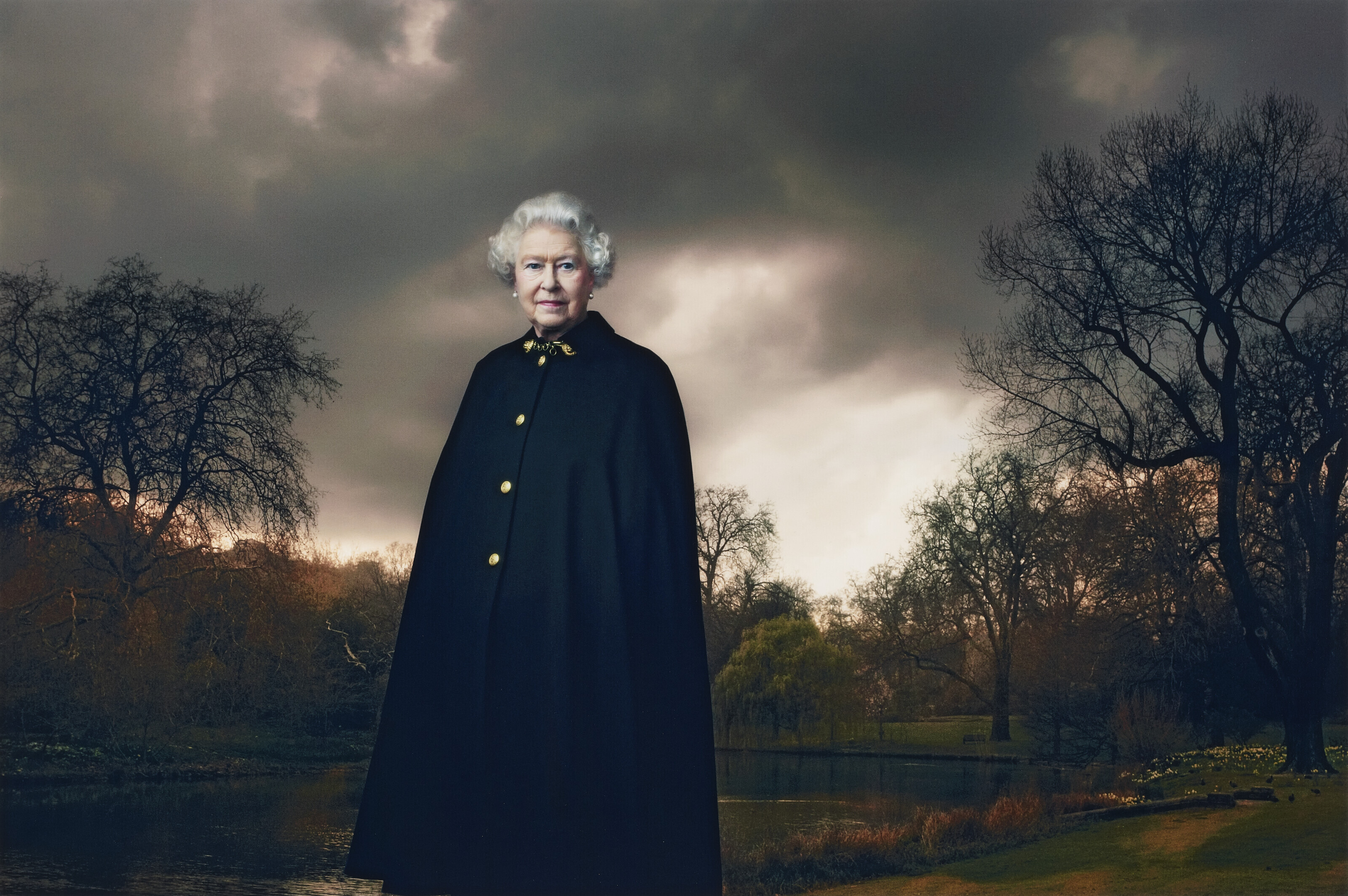 Catalog image of Queen Elizabeth II, Buckingham Palace, London, 2007