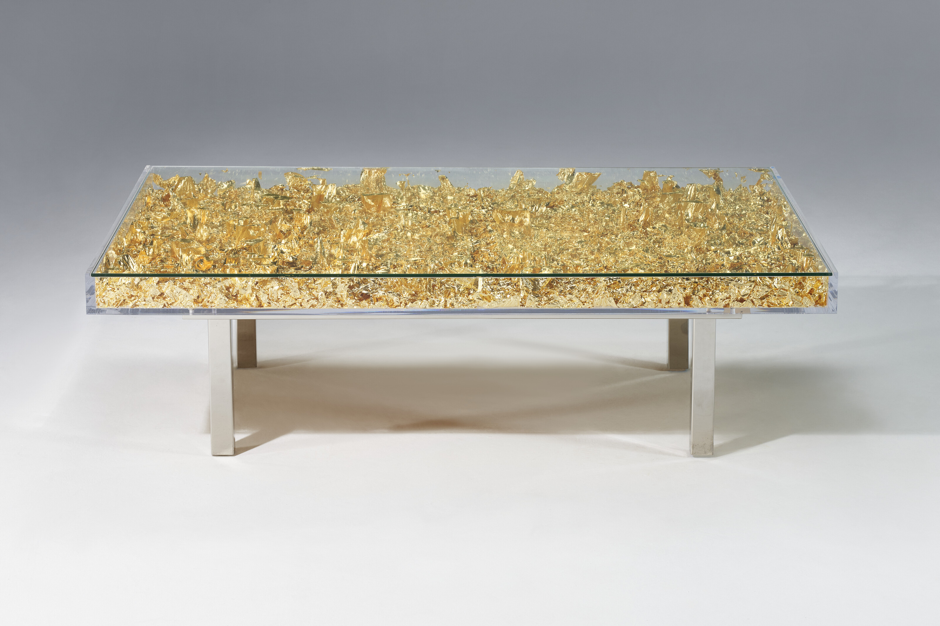 YVES KLEIN (1928-1962), Table Monogold TM | Christie’s