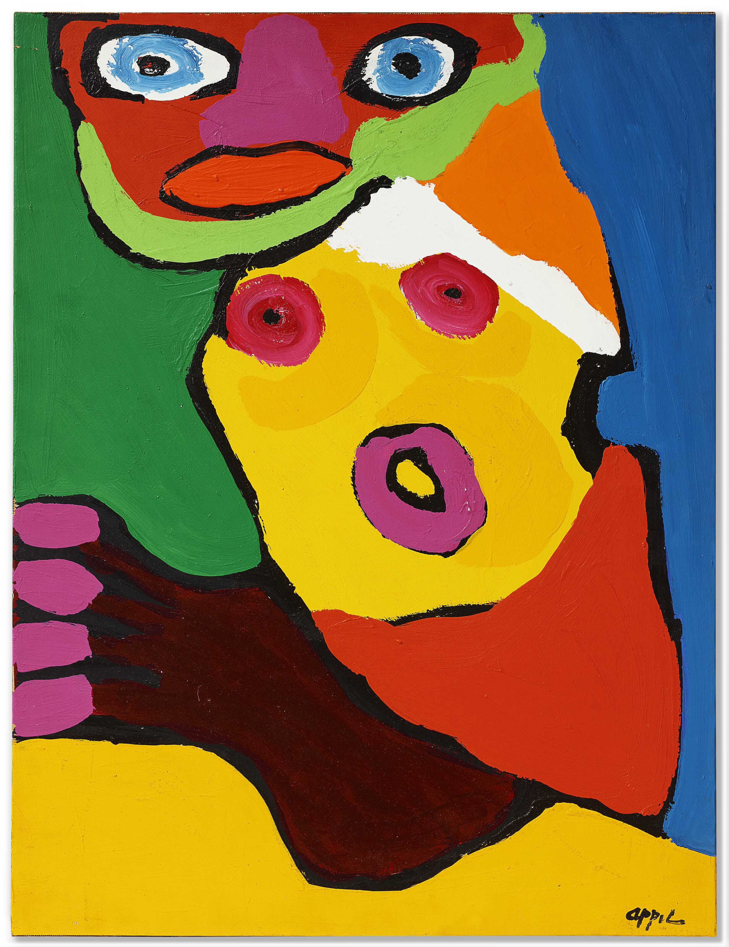 Karel Appel、Les Animaux du Desert、希少画集画 Karel Appel、Les Animaux du Desert、希少画集画 - メルカリ
