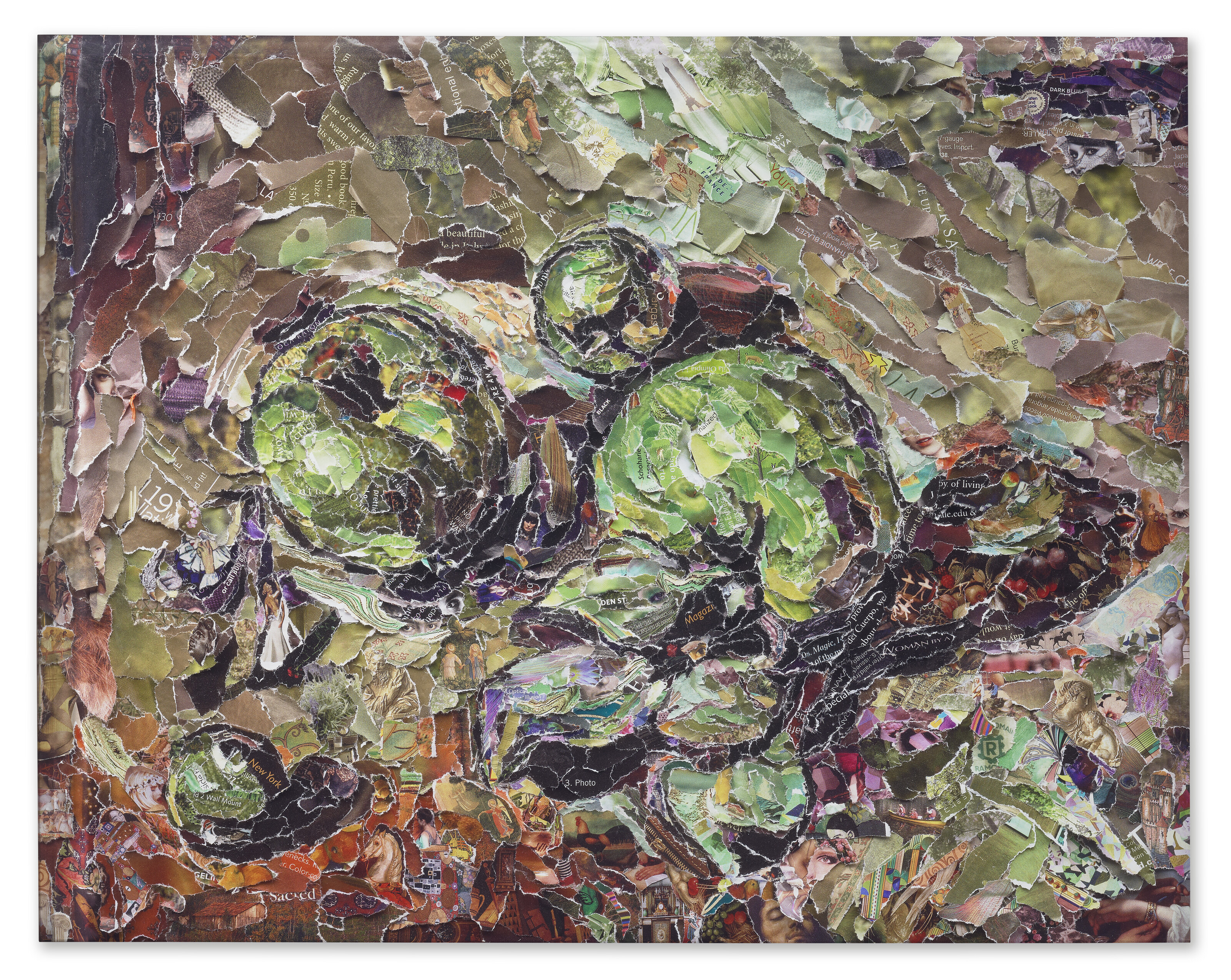 VIK MUNIZ (b. 1961), Green Apples, after Cezanne (from Pictures of