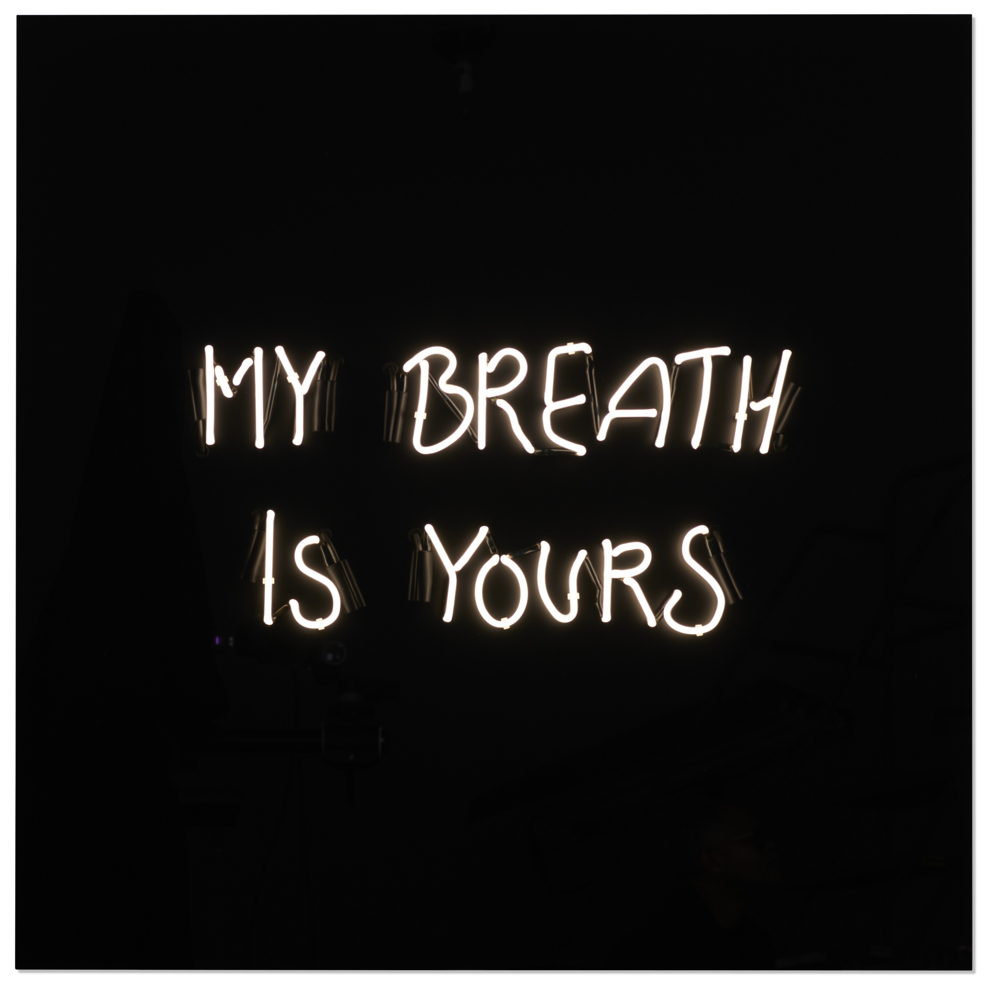 Catalog image of MY BREATH IS YOURS (handwritten)
