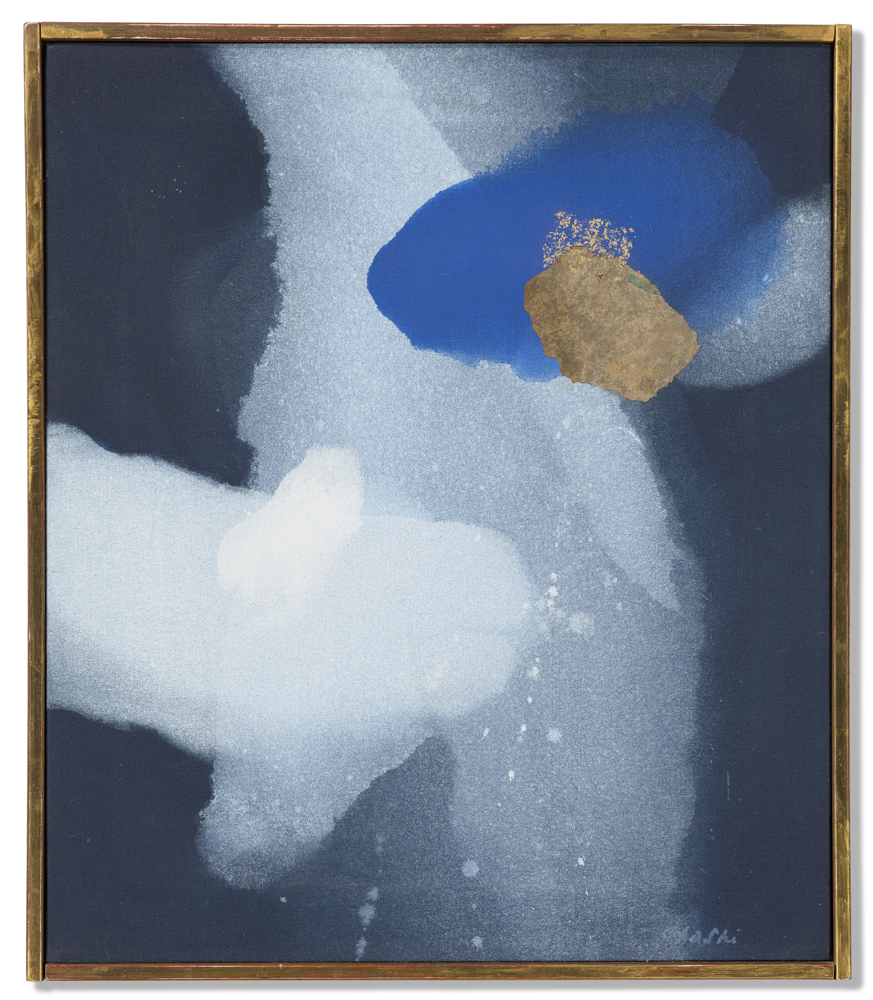 YUTAKA OHASHI (b. 1923), Nebula Blue, #3 | Christie's