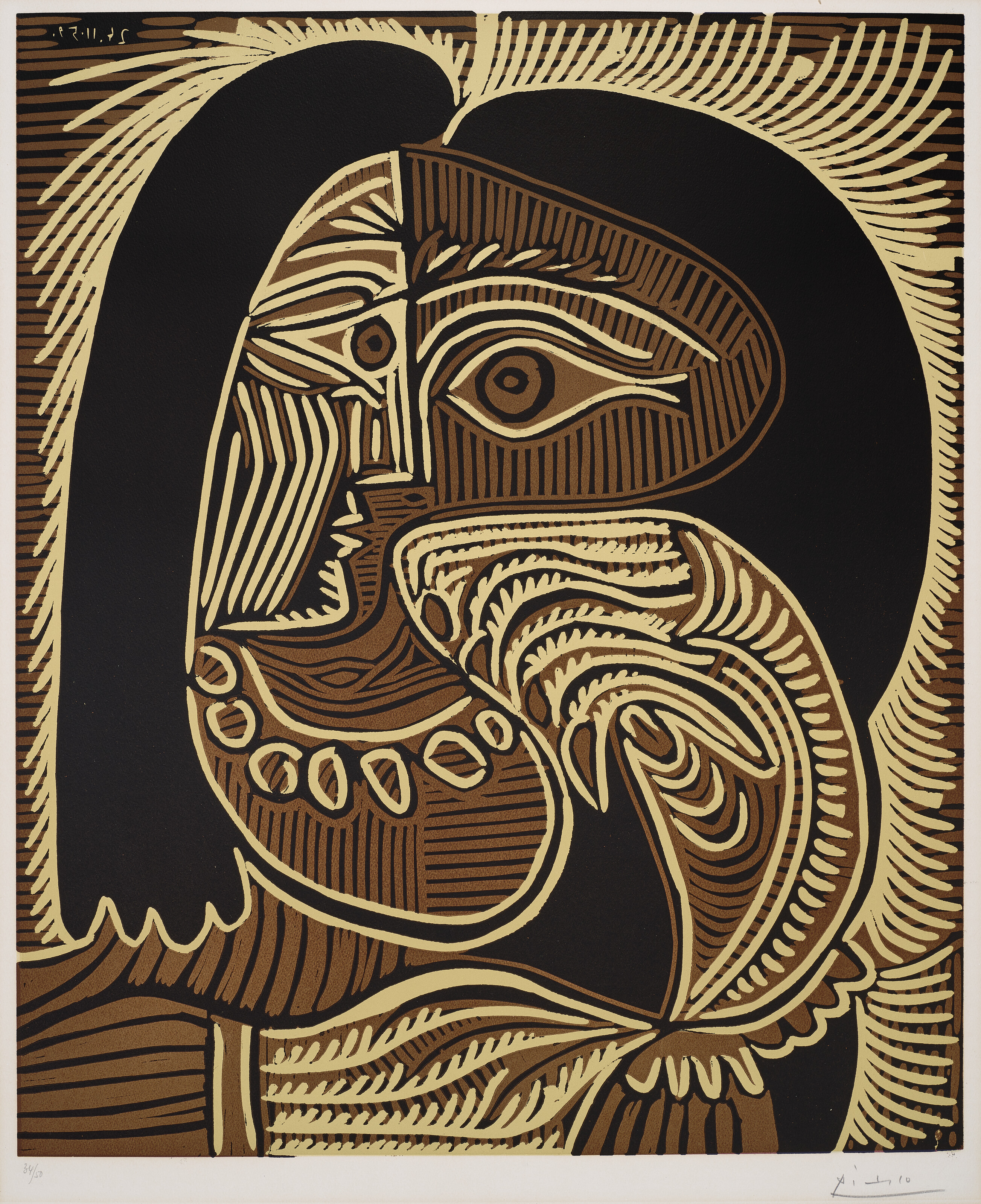 PABLO PICASSO (1881-1973), Françoise en soleil | Christie's