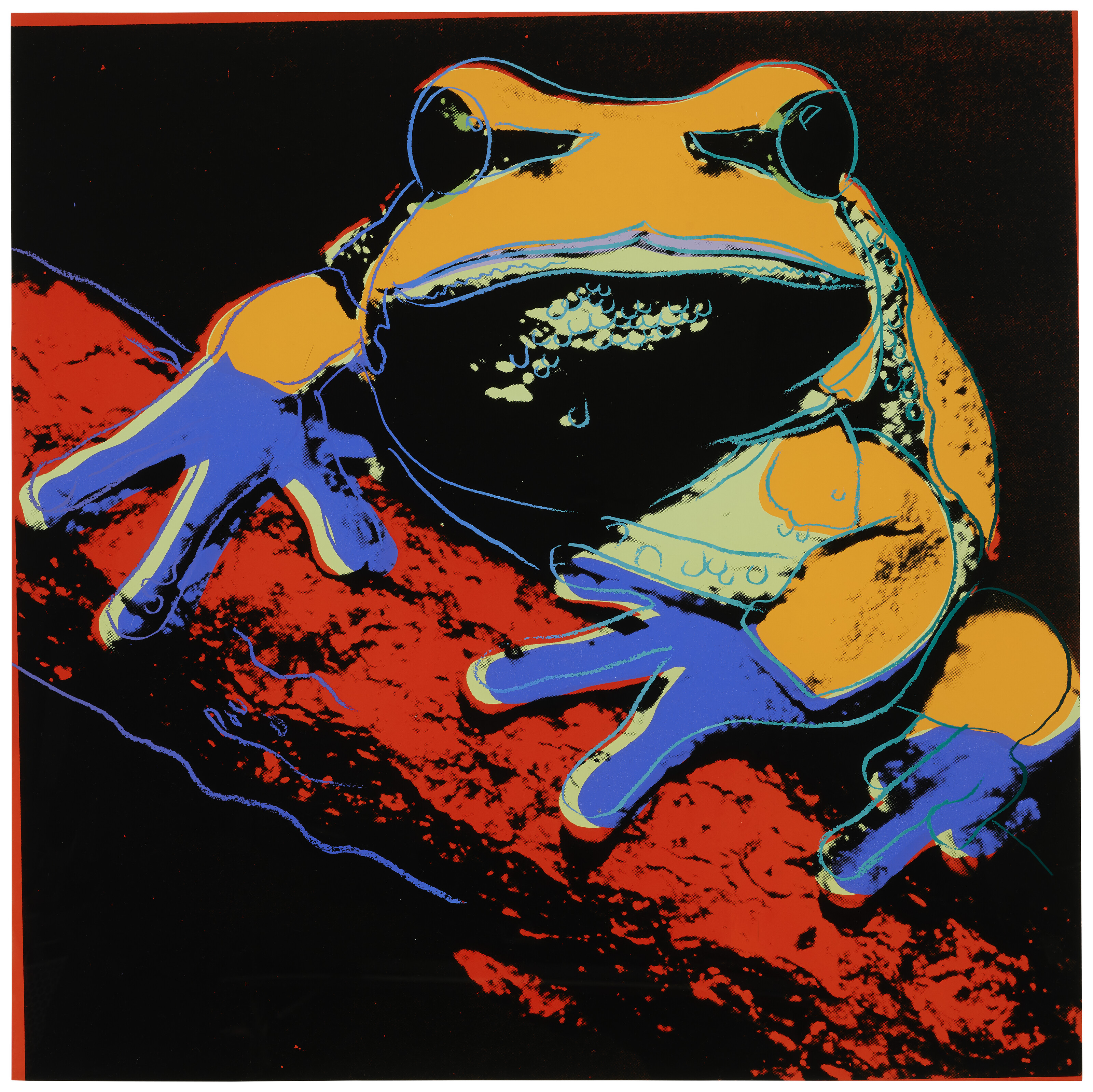 ANDY WARHOL (1928-1987), Pine Barrens Tree Frog, from