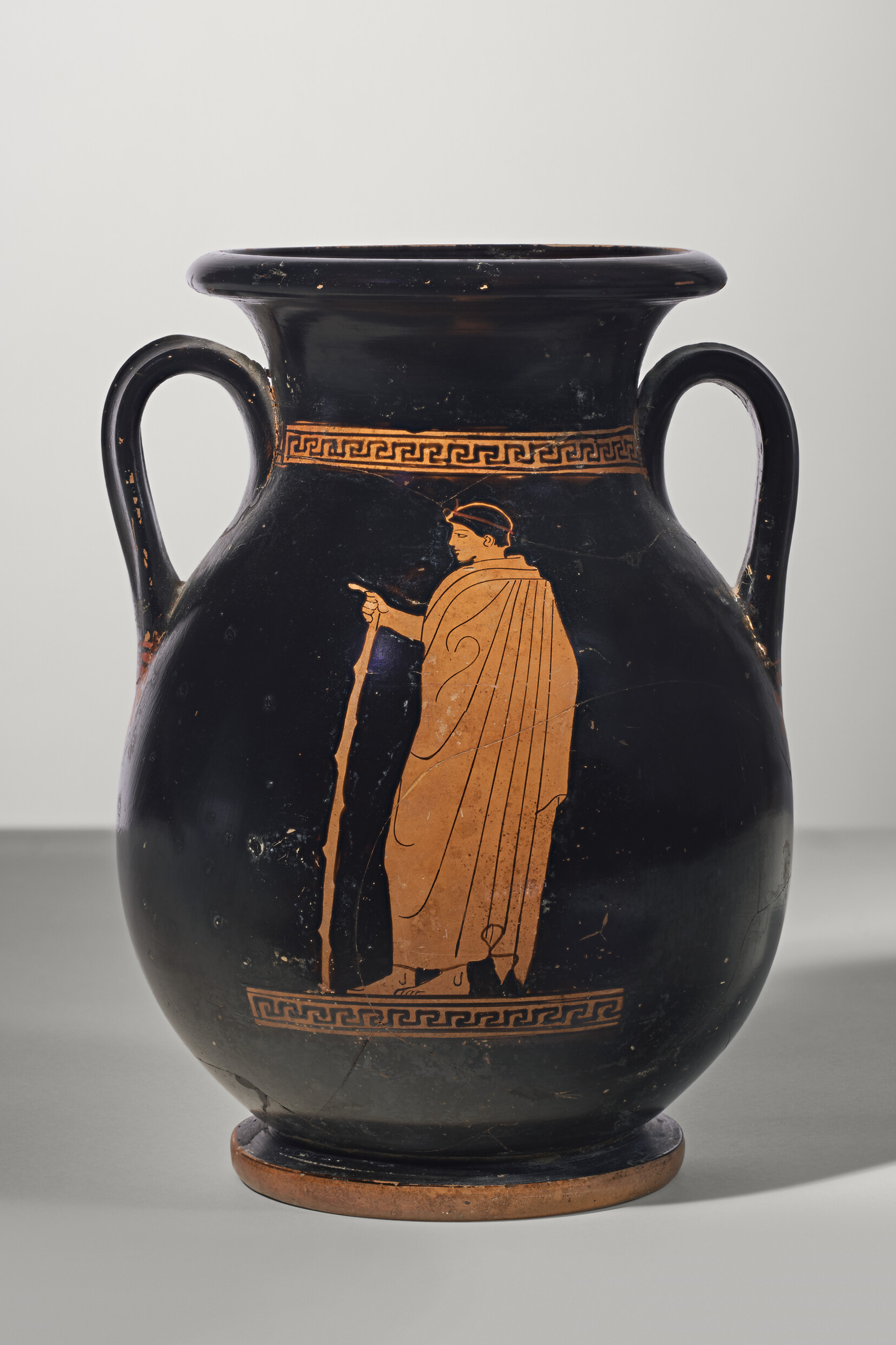 AN ATTIC RED-FIGURED PELIKE, ATTRIBUTED TO THE ACHILLES PAINTER