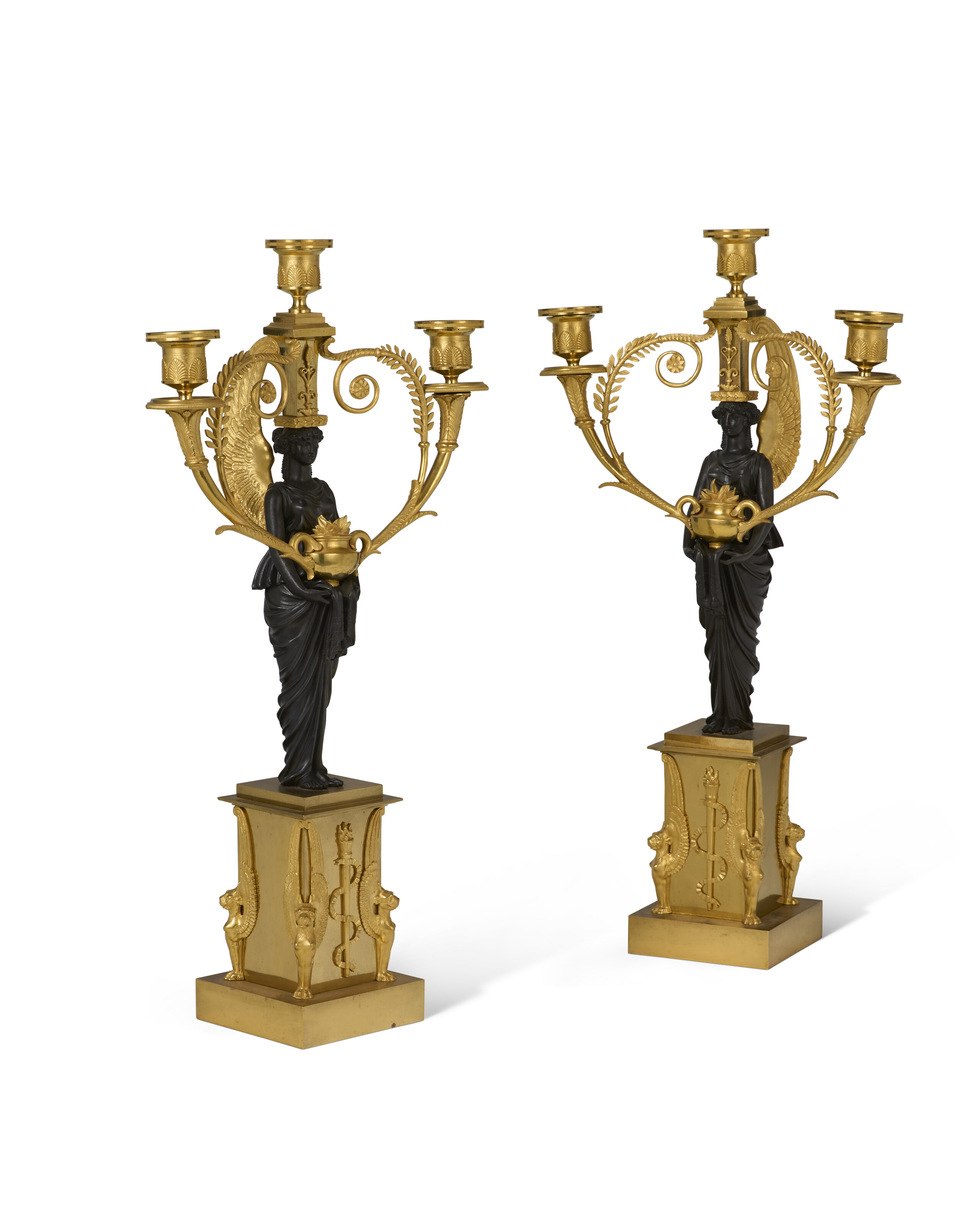 Patinated Bronze 2nd Empire Candelabra now a Lamp