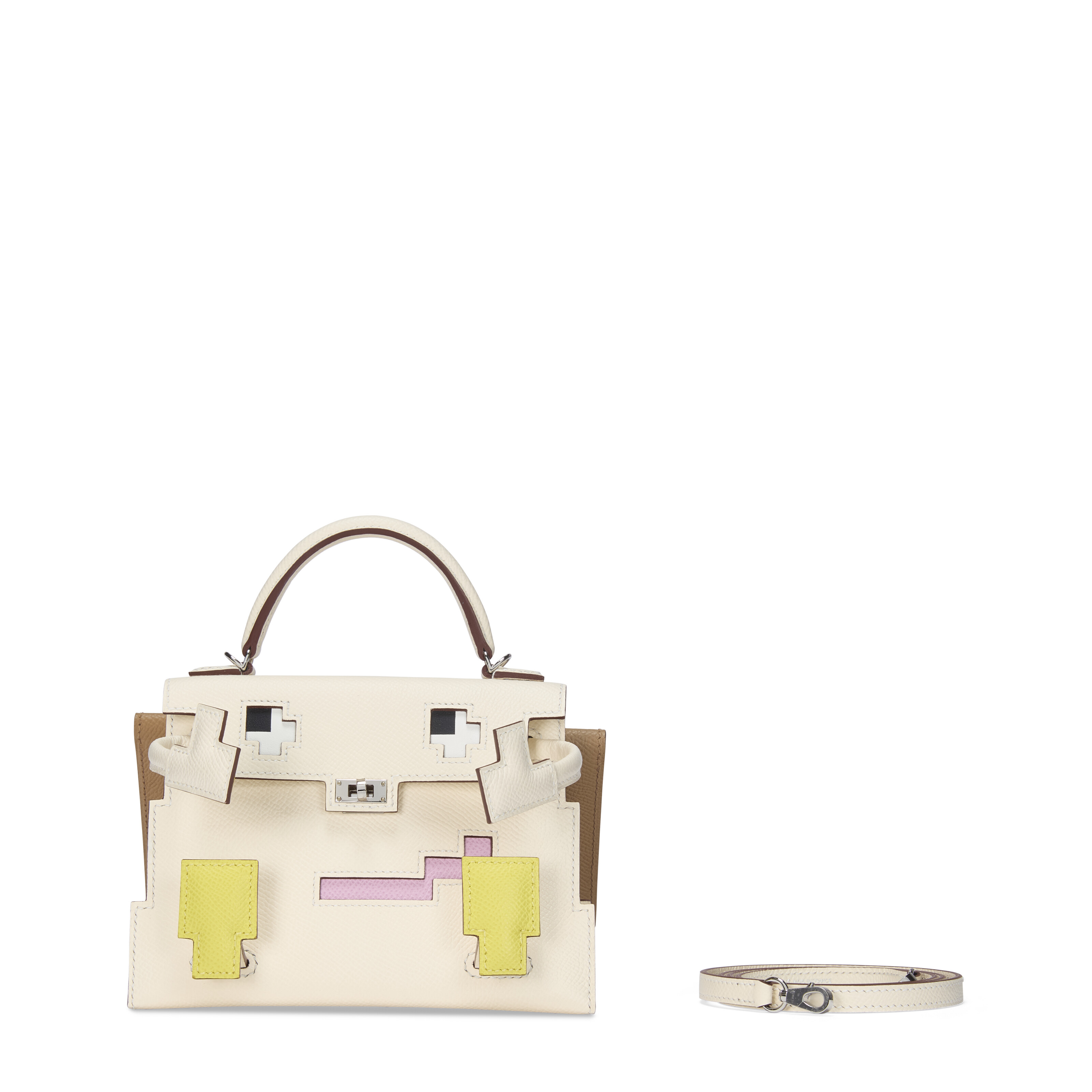 A LIMITED EDITION NATA, MAUVE SYLVESTRE, CHAI & LIME EPSOM LEATHER