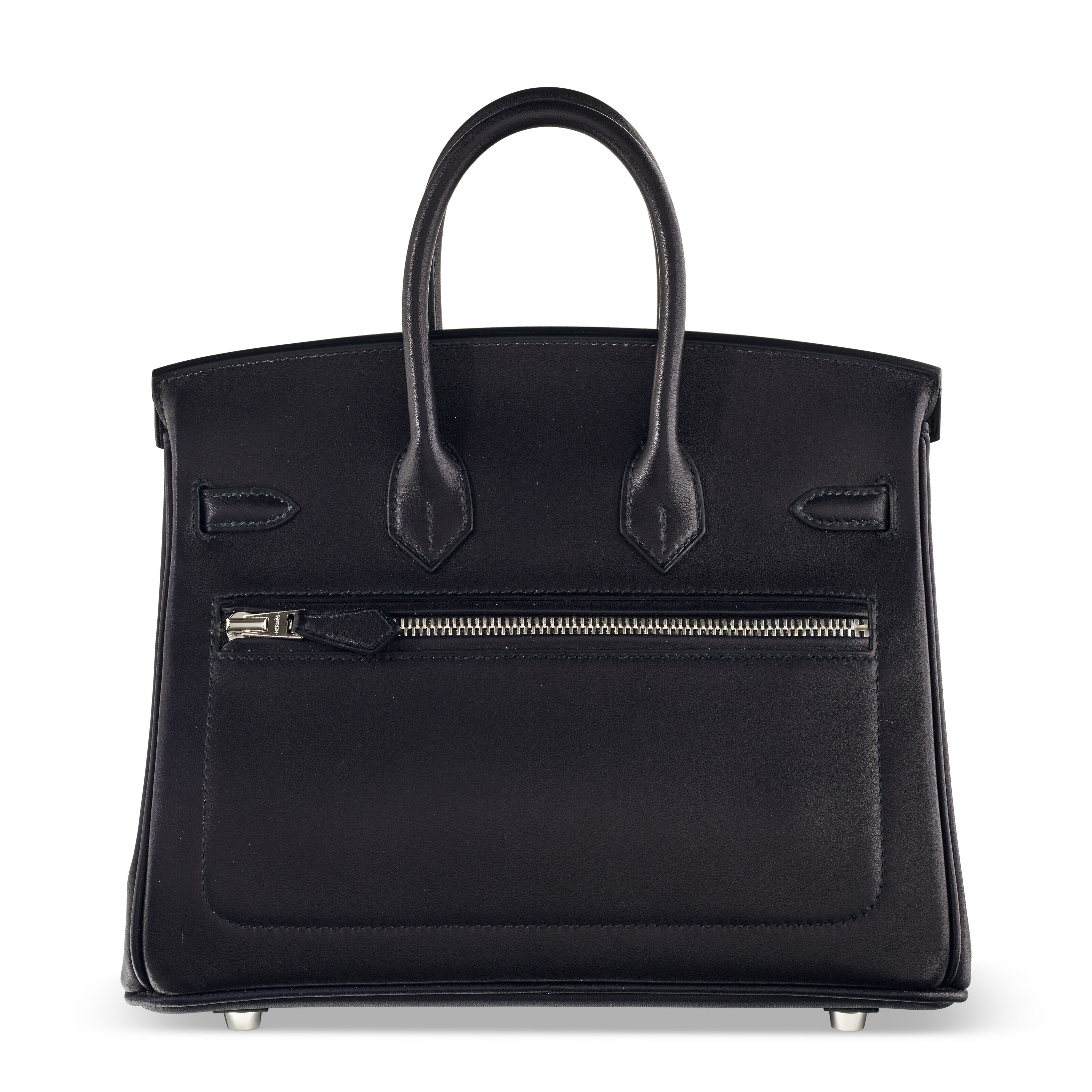 A LIMITED EDITION BLACK VOLUPTO LEATHER ROCK BIRKIN 25 WITH PALLADIUM  HARDWARE, HERMÈS, 2023 | Christie's