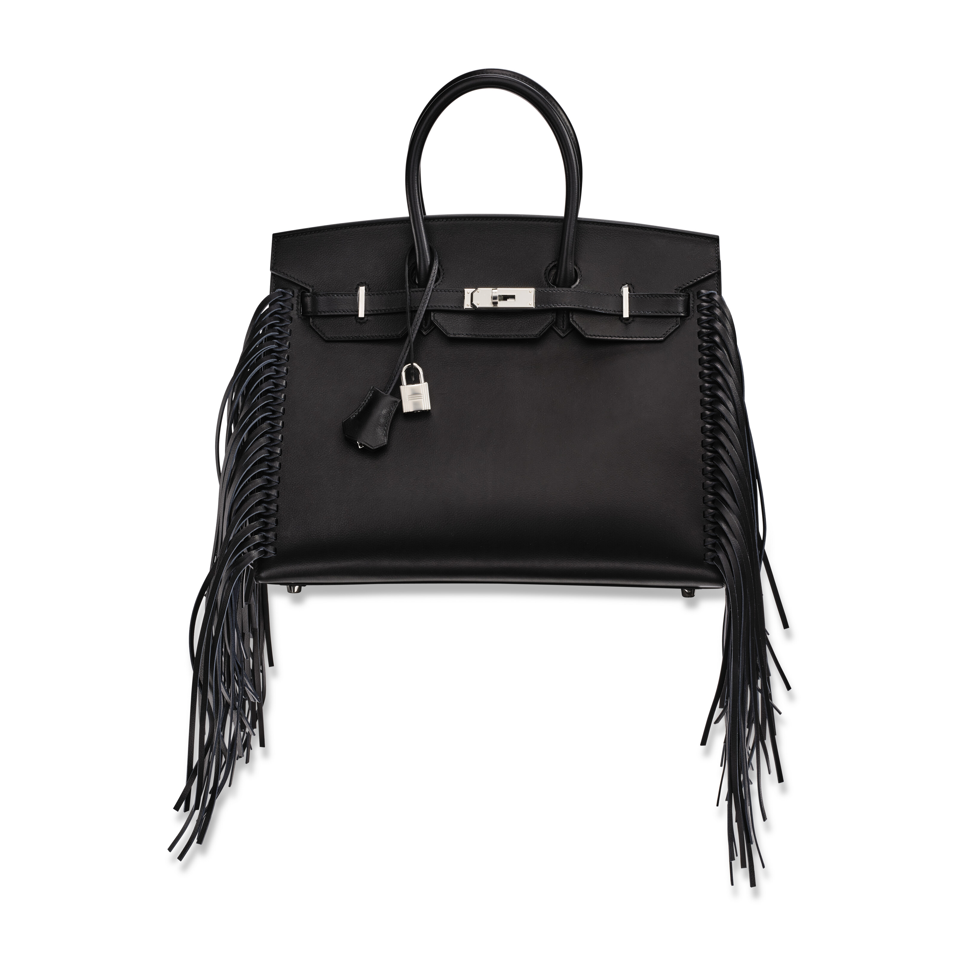 A LIMITED EDITION BLACK EVERGRAIN LEATHER ANATE SELLIER BIRKIN 35