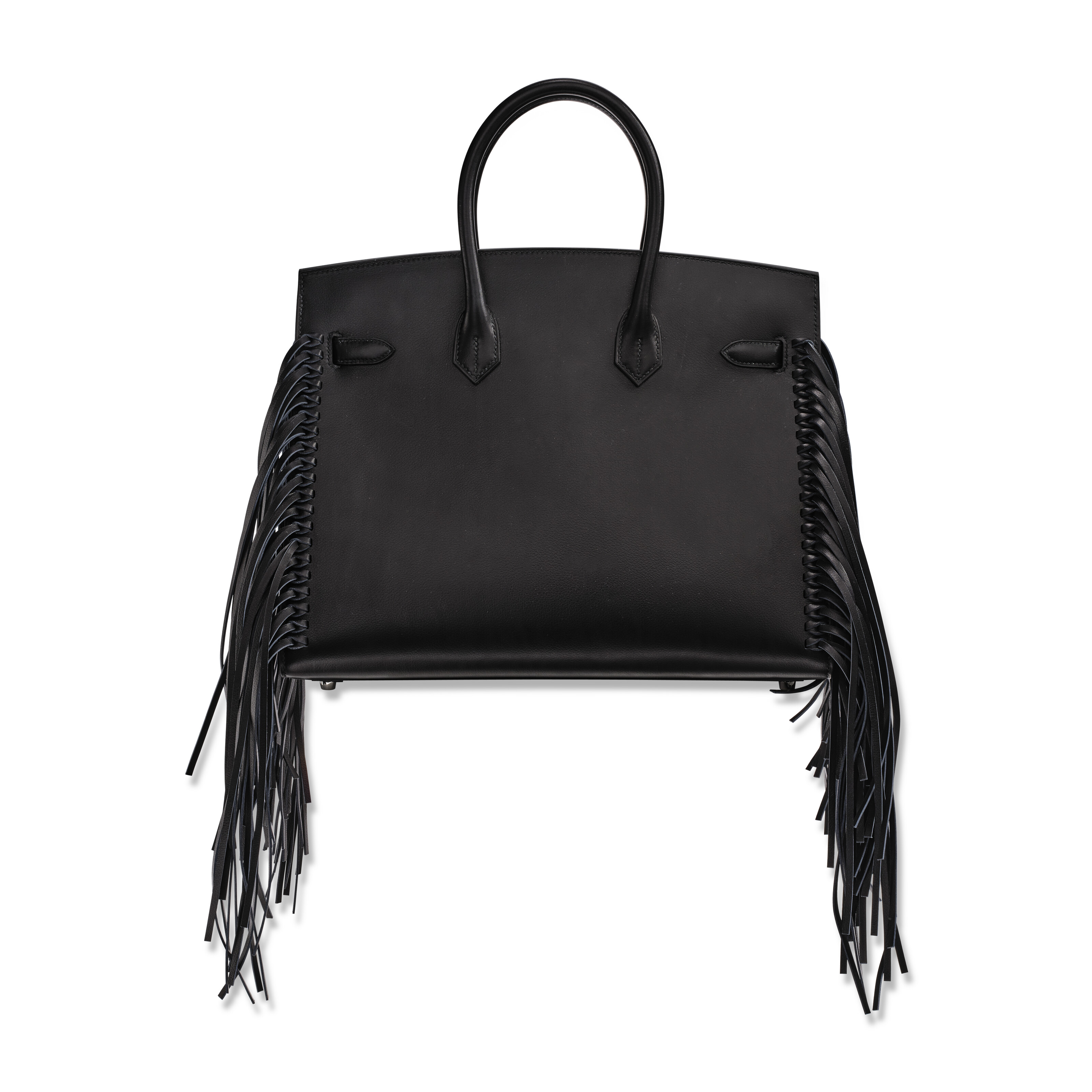 A LIMITED EDITION BLACK EVERGRAIN LEATHER ANATE SELLIER BIRKIN 35