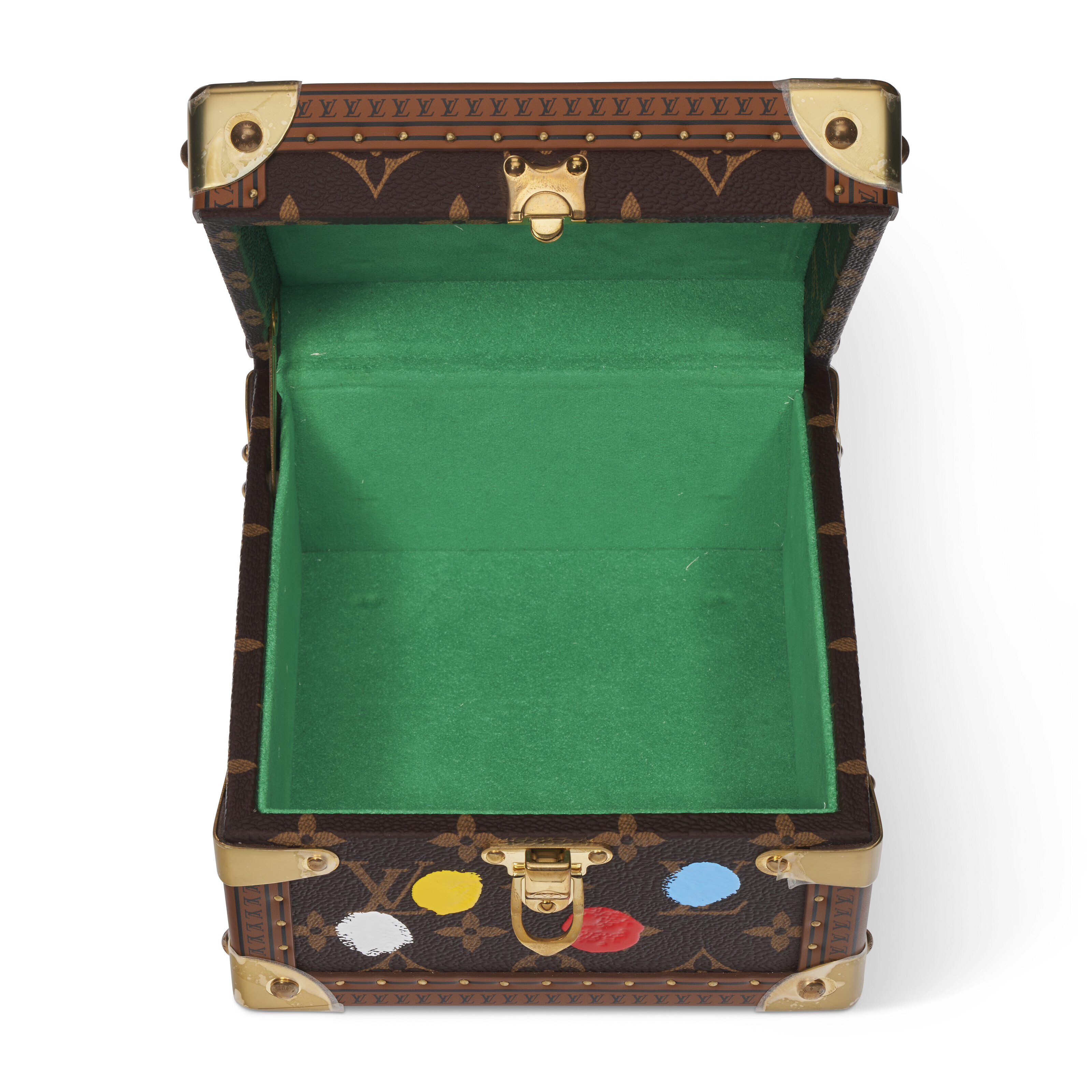 A LIMITED EDITION CLASSIC MONOGRAM AND MULTICOLOR DOTS MALLE