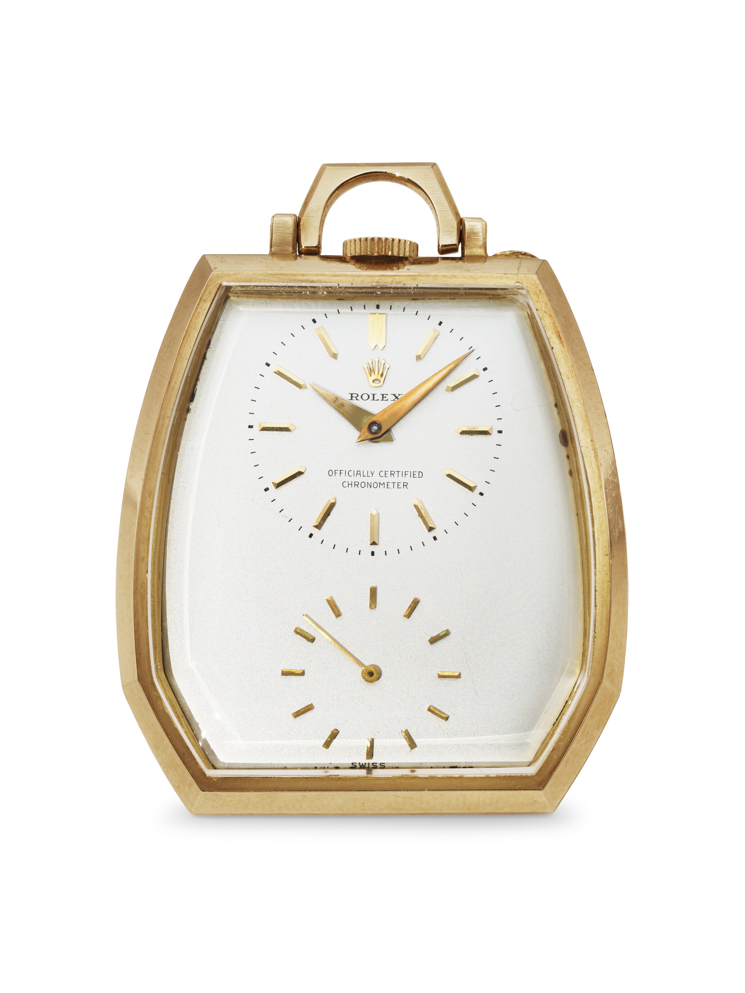 ROLEX, VERY RARE AND HIGHLY UNUSUAL YELLOW GOLD 'IMPERIAL PRINCE