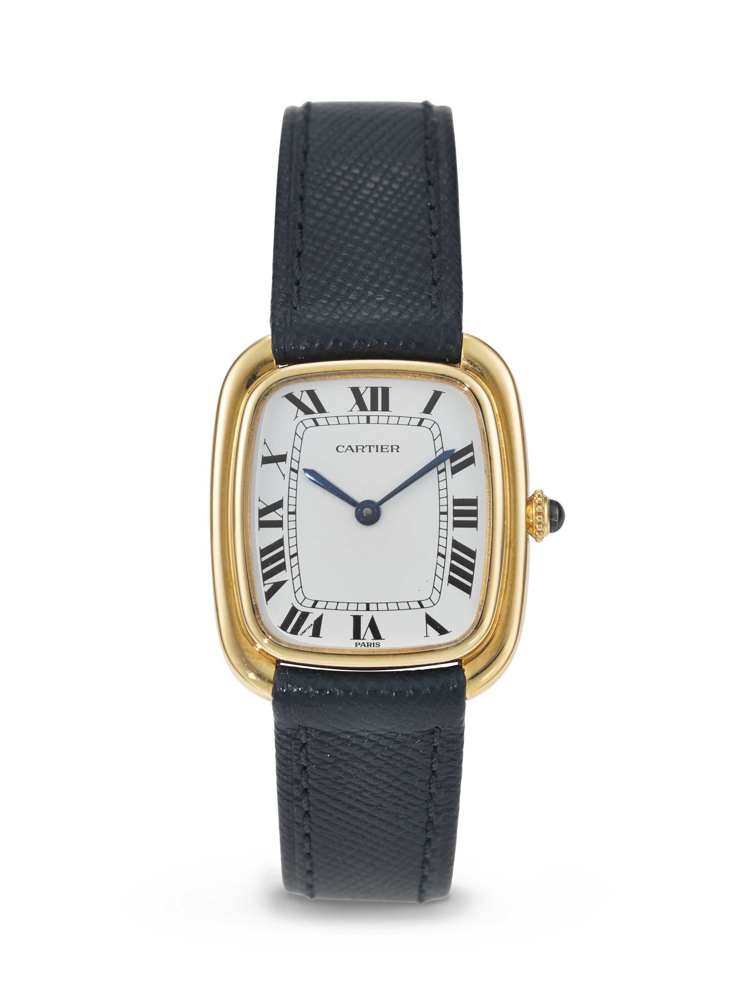 CARTIER, PARIS, YELLOW GOLD AUTOMATIC 'GONDOLE', REF. 17010