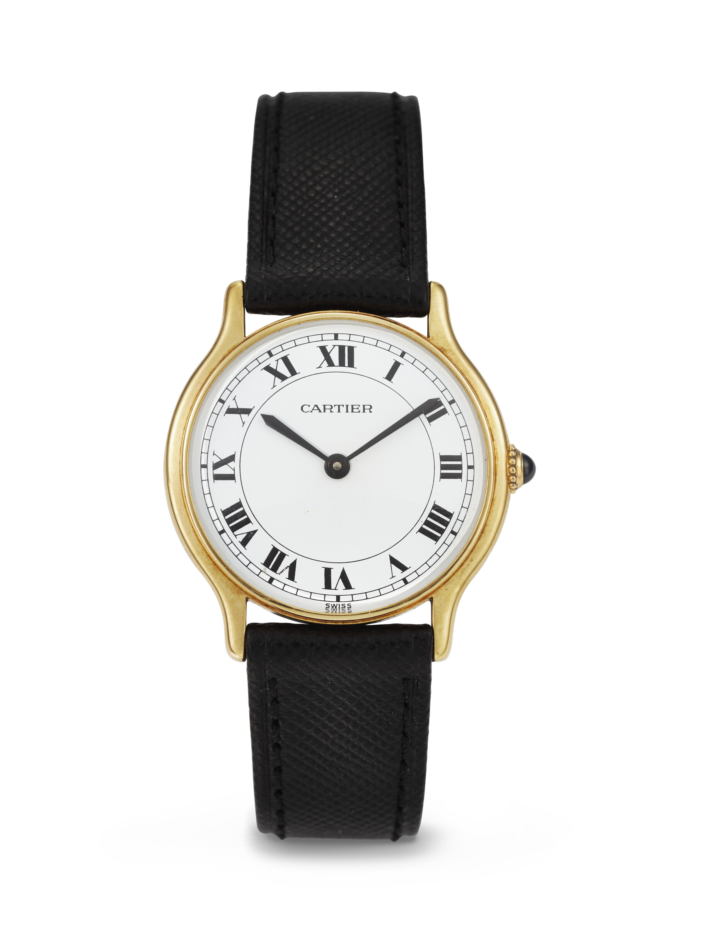 CARTIER, PARIS, YELLOW GOLD CUSHION-SHAPED 'CHAMBORD', REF. 10715