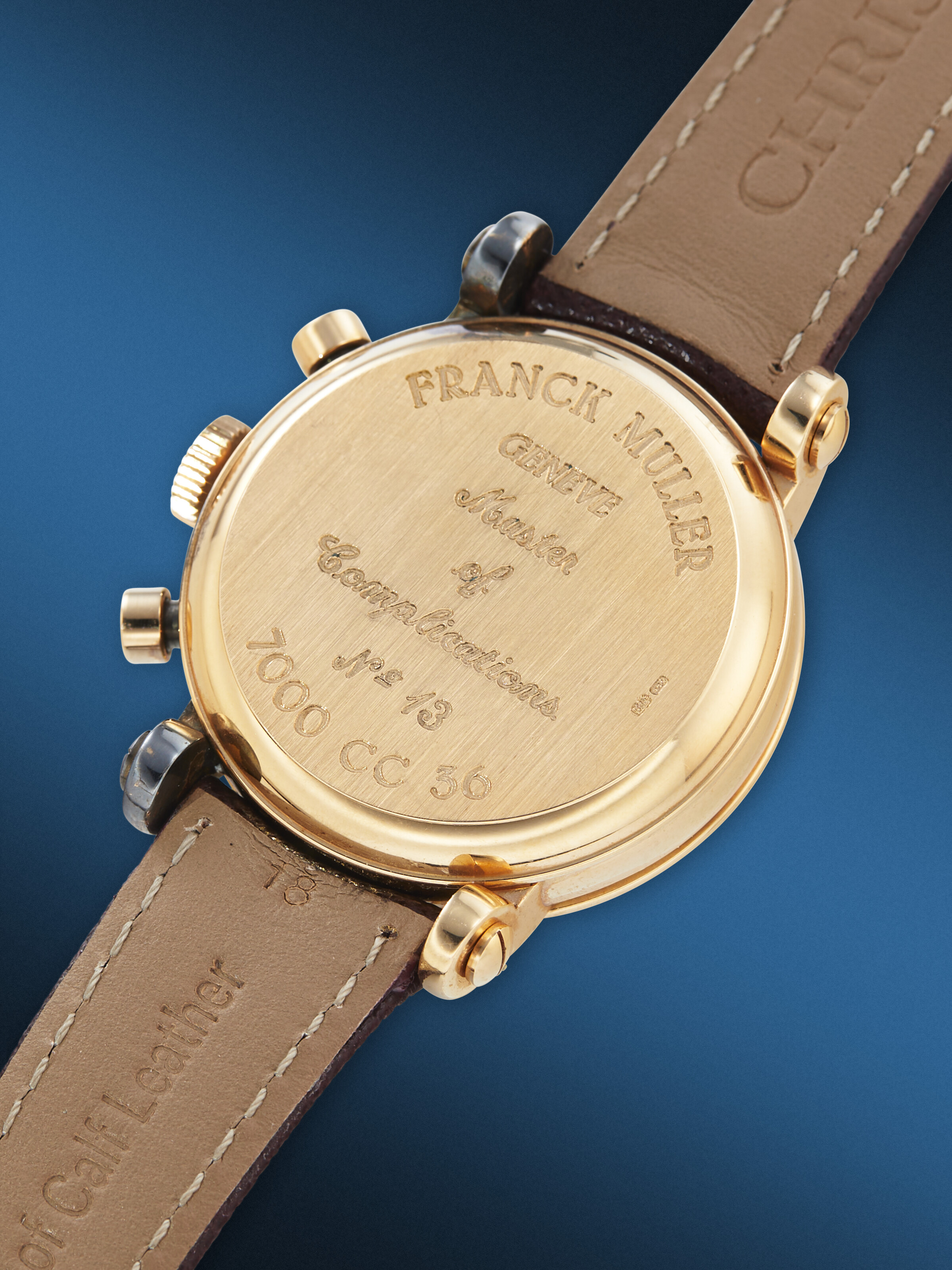 V371) 超美品 FRANCK MULLER GENEVE 元箱 木目調 フランクミュラー 腕 時計 カサブランカ などに 箱 空箱 ケース  化粧箱｜その他