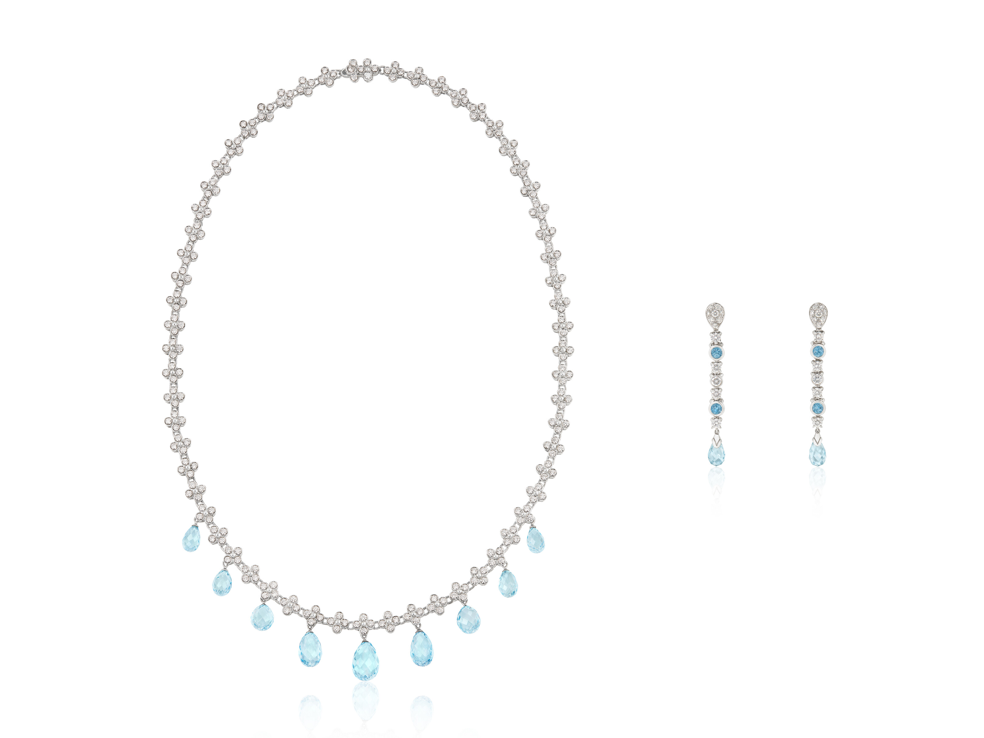 Co Sell Tiffany Jewelry Online TIFFANY SET OF DIAMOND AND