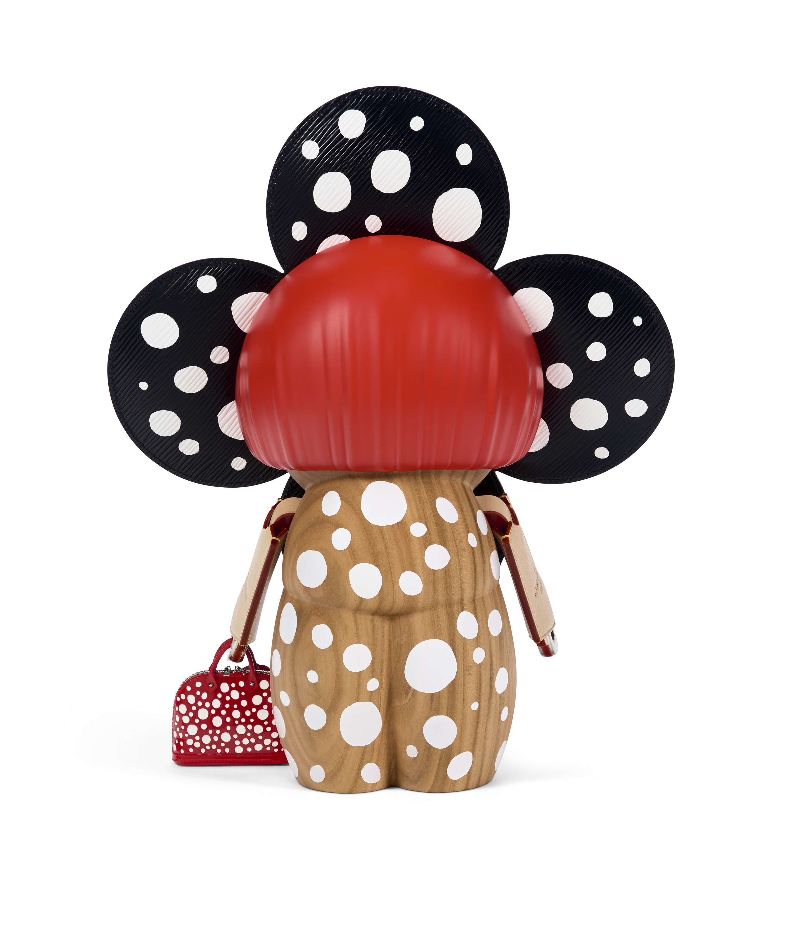 dots Tokyo レコード LP 美品 A RARE, BLACK & WHITE KUSAMA DOTS EPI LEATHER, RED RESIN AND LIGHT