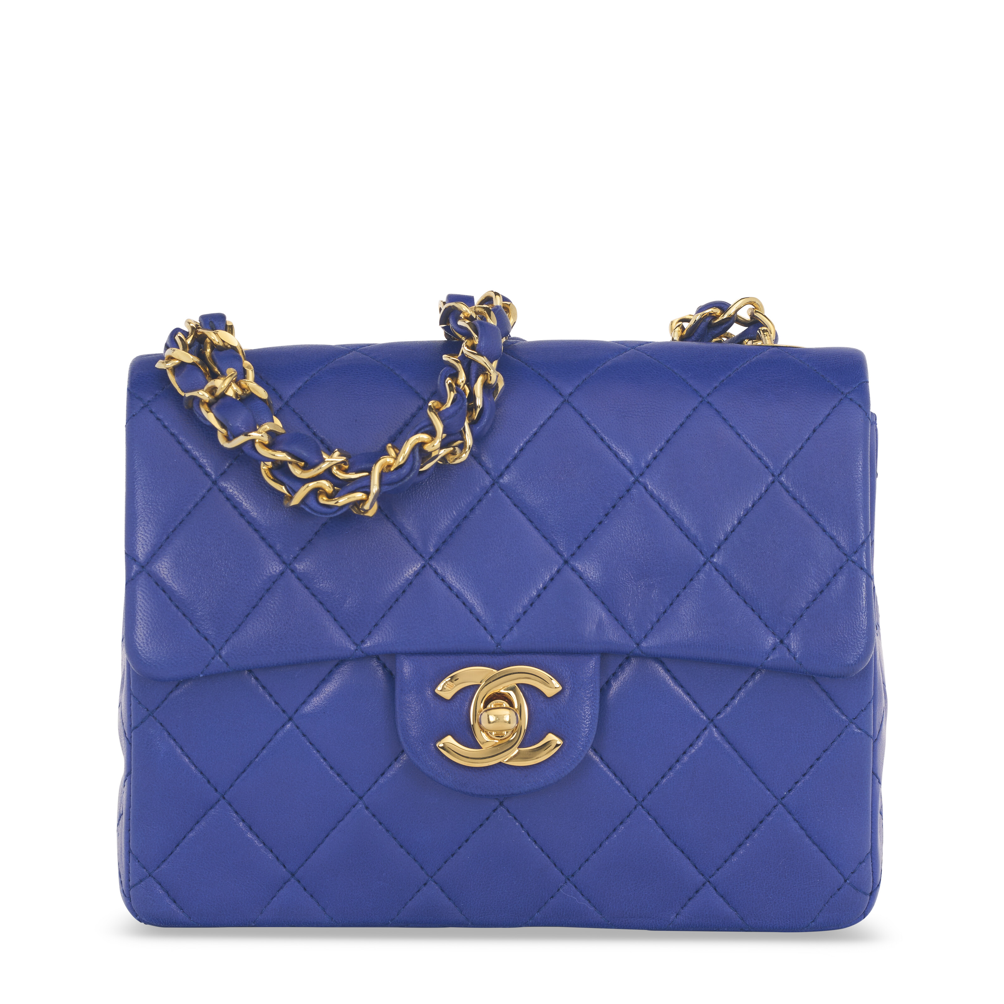 Chanel classic navy deals