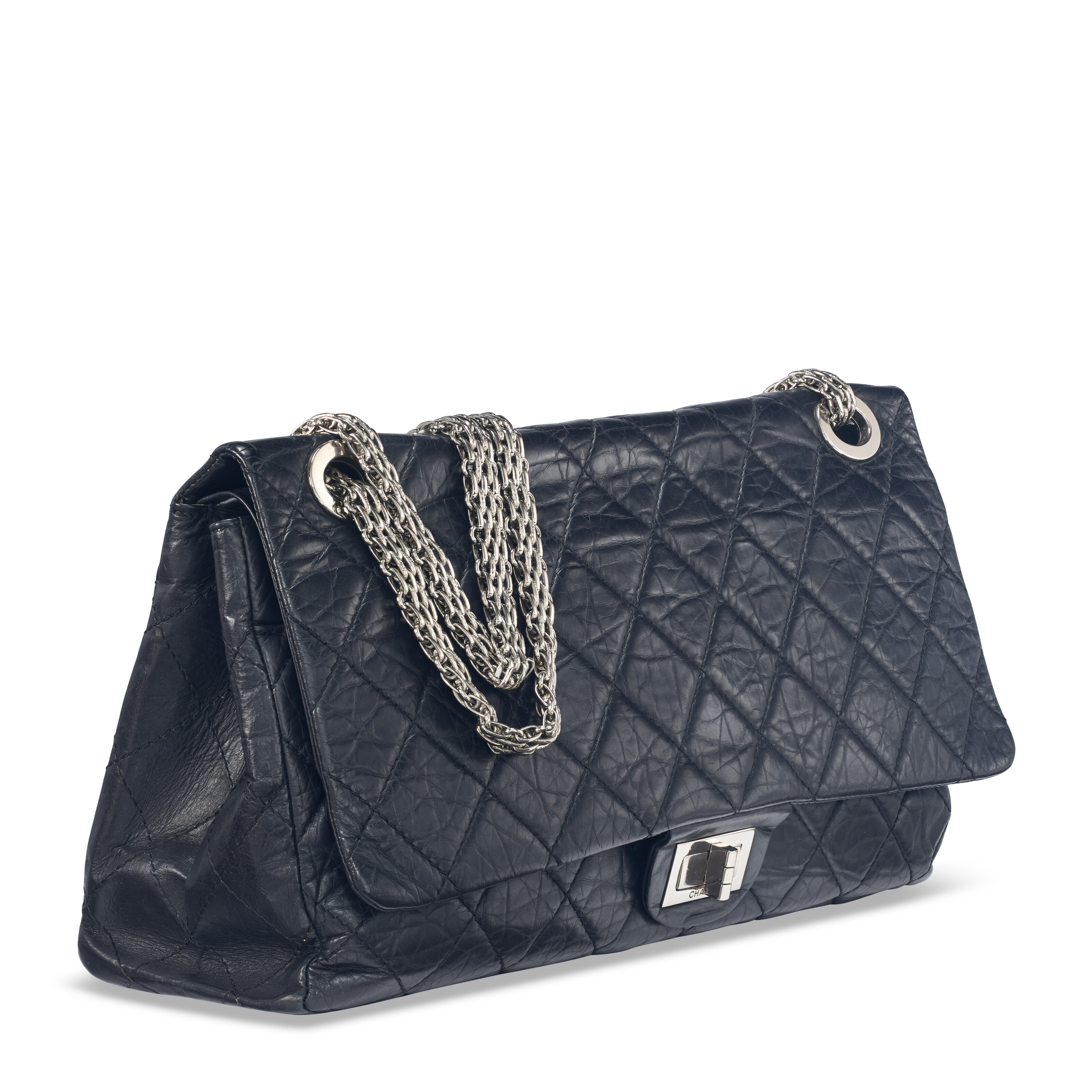 印象のデザイン LIMITED A EDITION ART MOBILE LEATHER LAMBSKIN AGED BLACK ショルダーバッグ