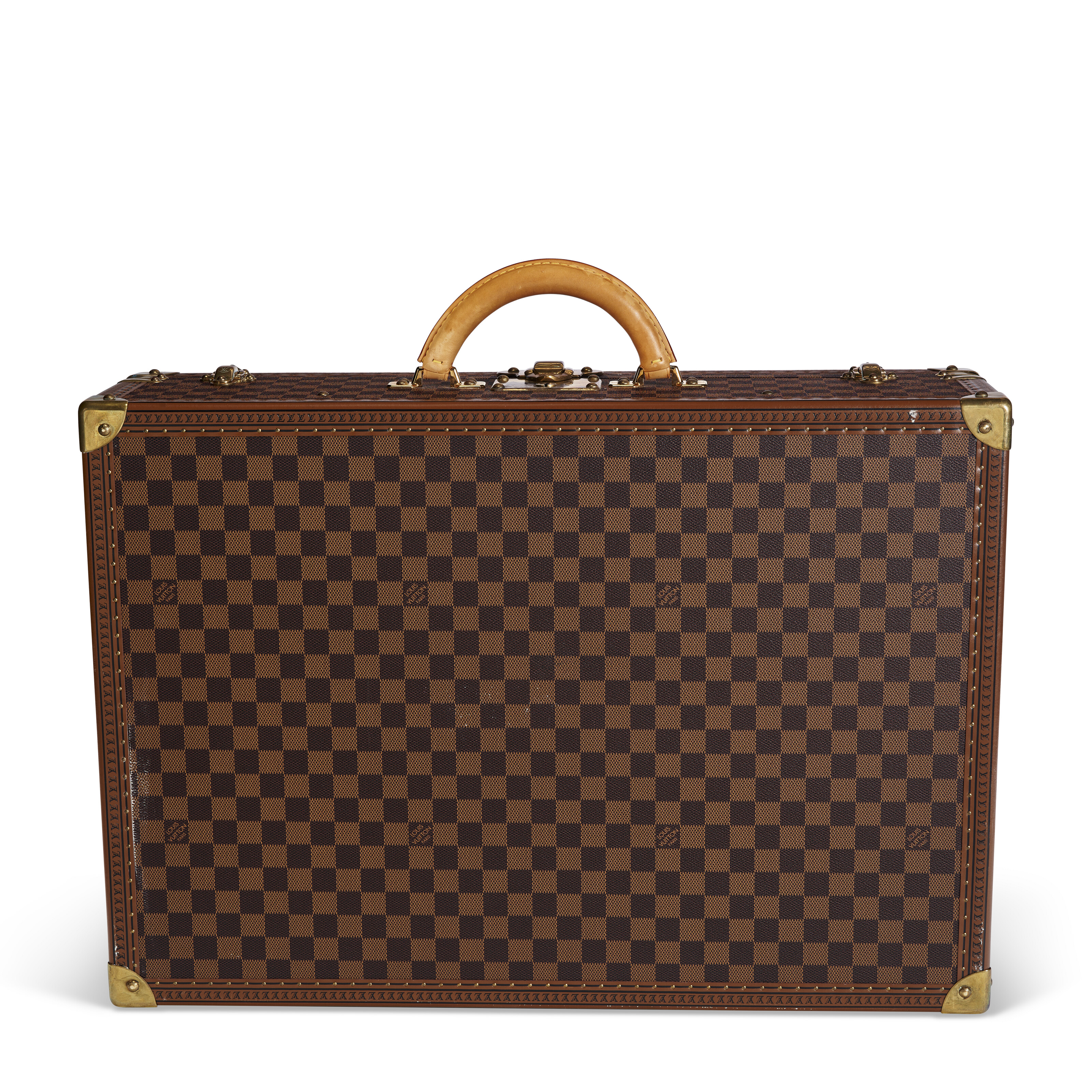 A DAMIER EBENE COATED CANVAS ALZER 60, LOUIS VUITTON CIRCA 1990S