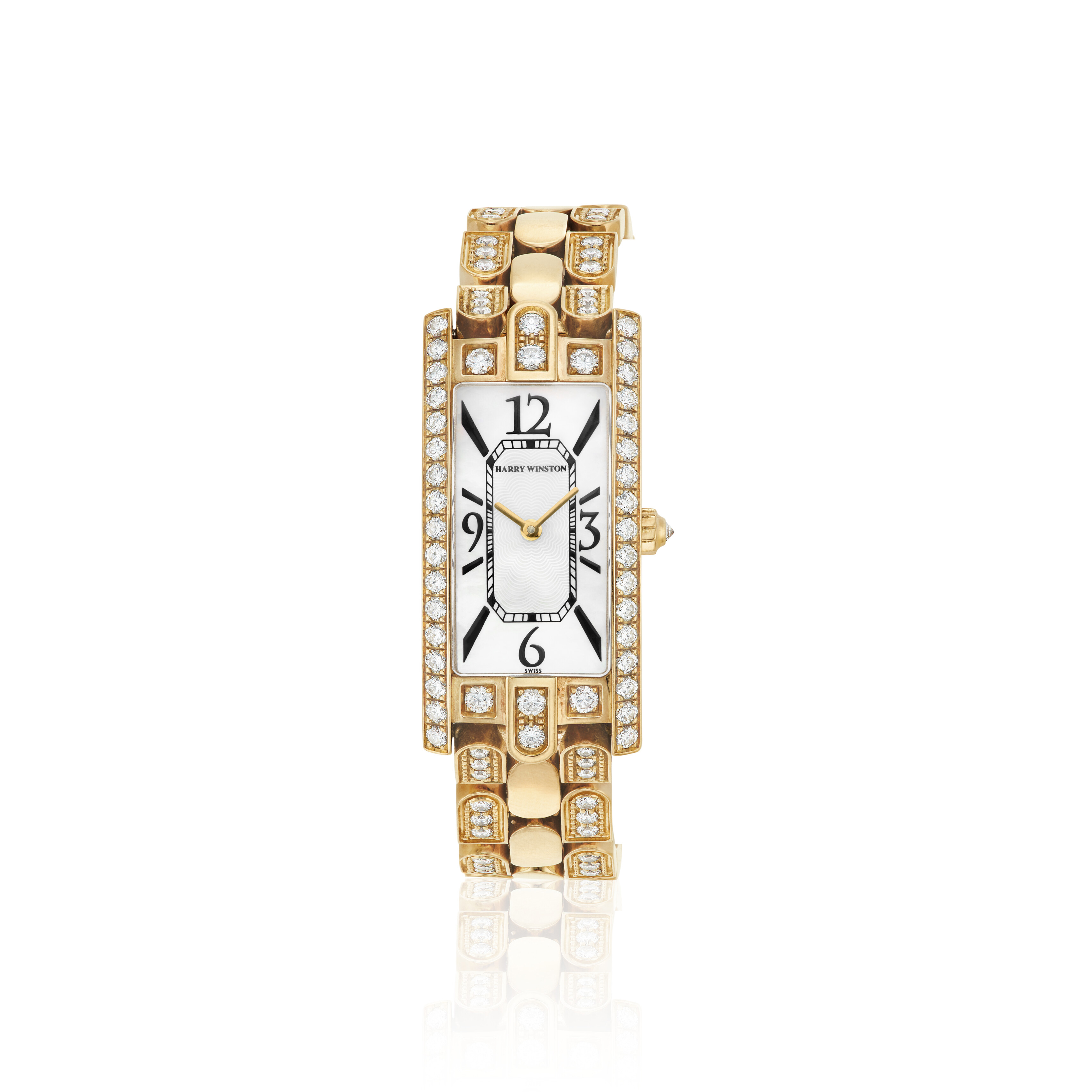 HARRY WINSTON DIAMOND AND MOTHER-OF-PEARL 