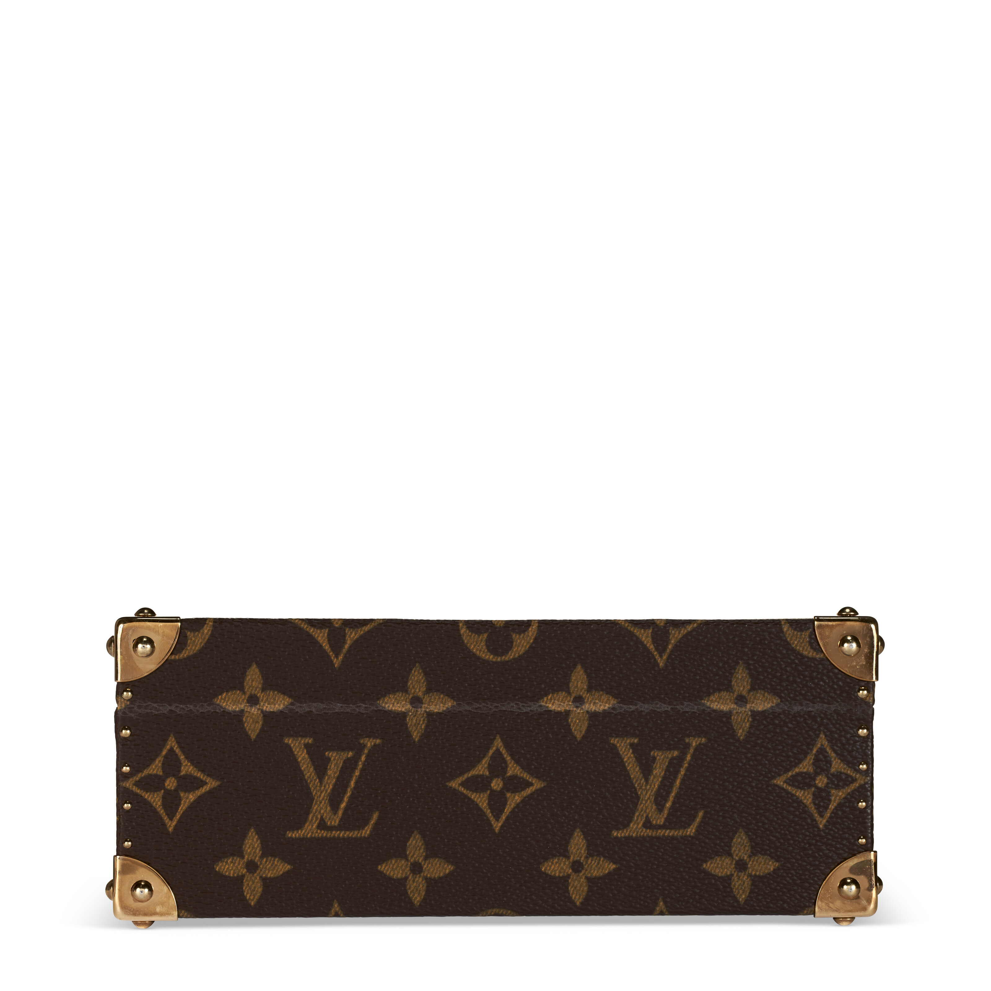 A LIMITED EDITION CLASSIC MONOGRAM CANVAS LV HAND MOCA SUPERFLAT