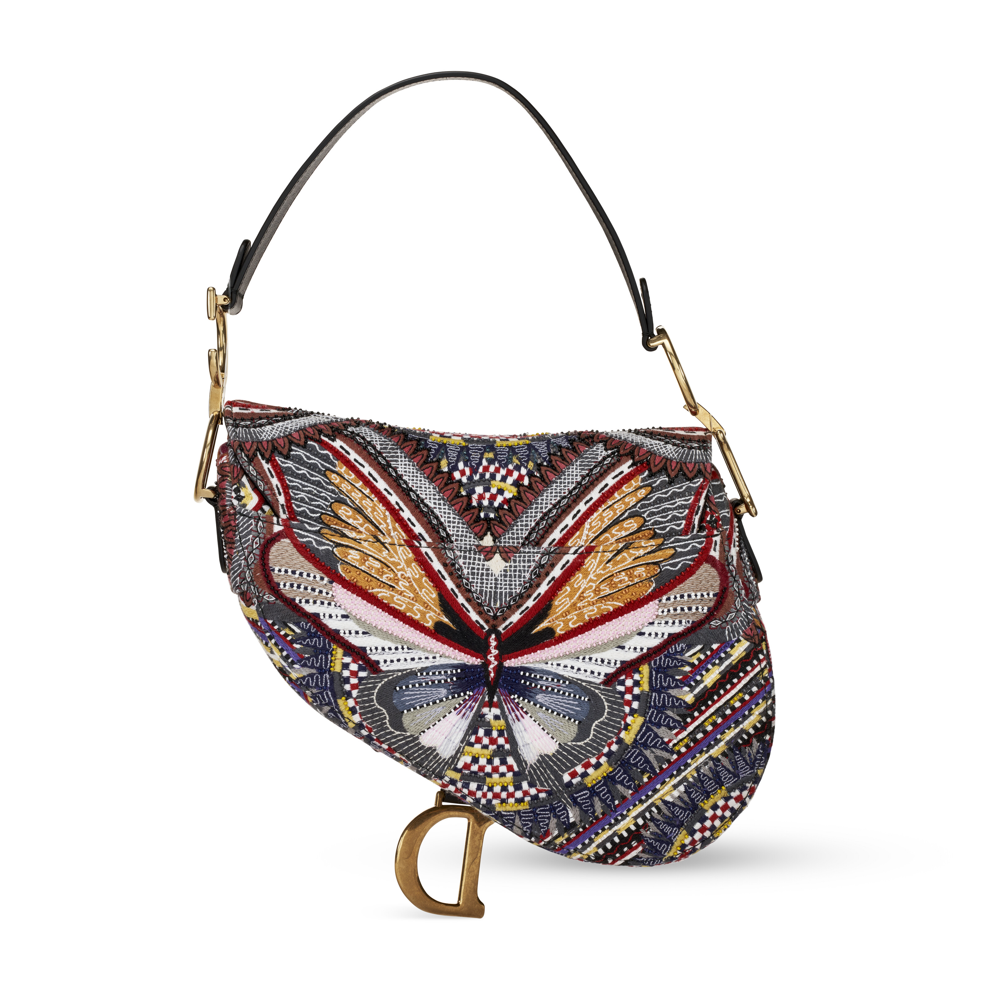 Dior butterfly saddle bag clearance
