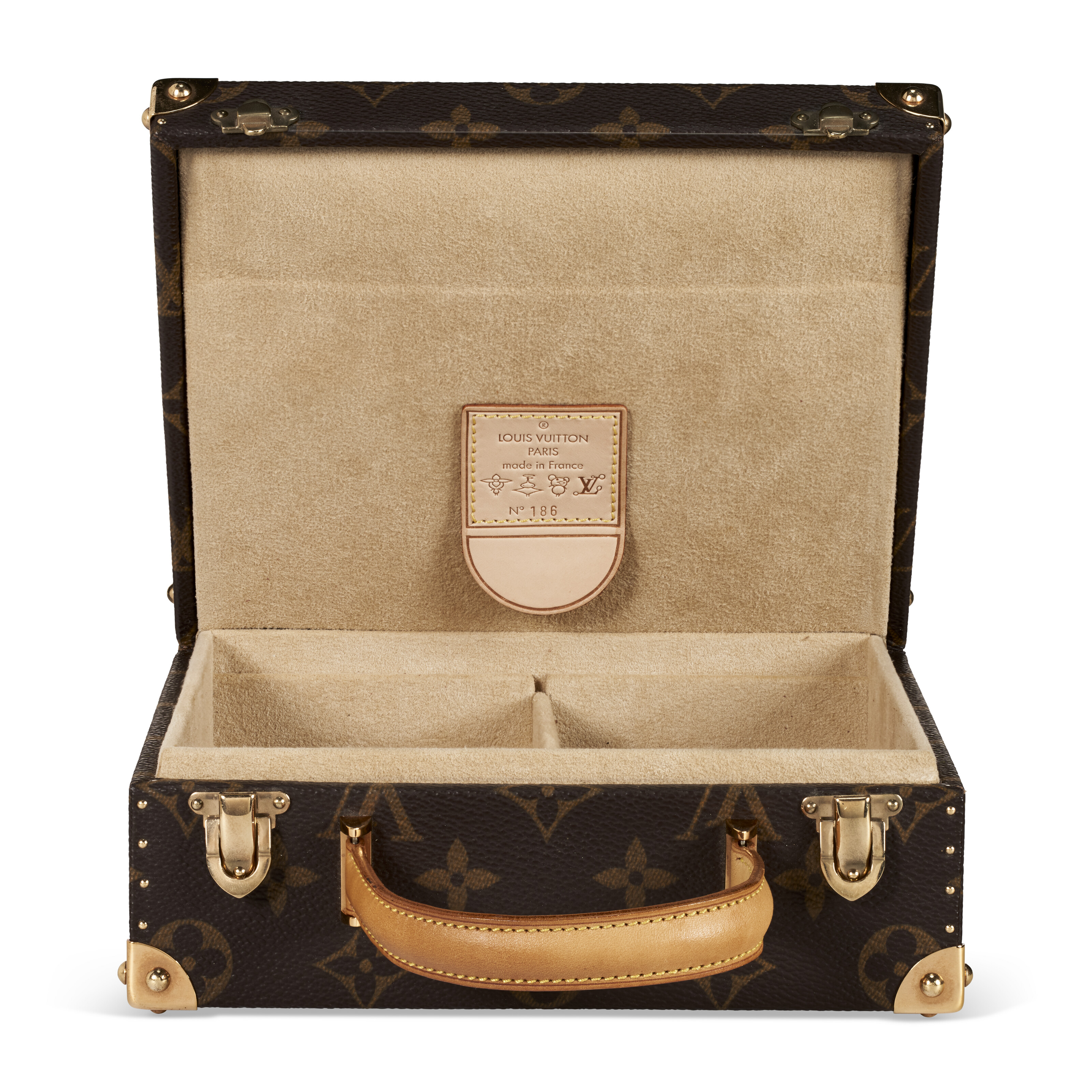 A LIMITED EDITION CLASSIC MONOGRAM CANVAS ONION HEAD SUPERFLAT
