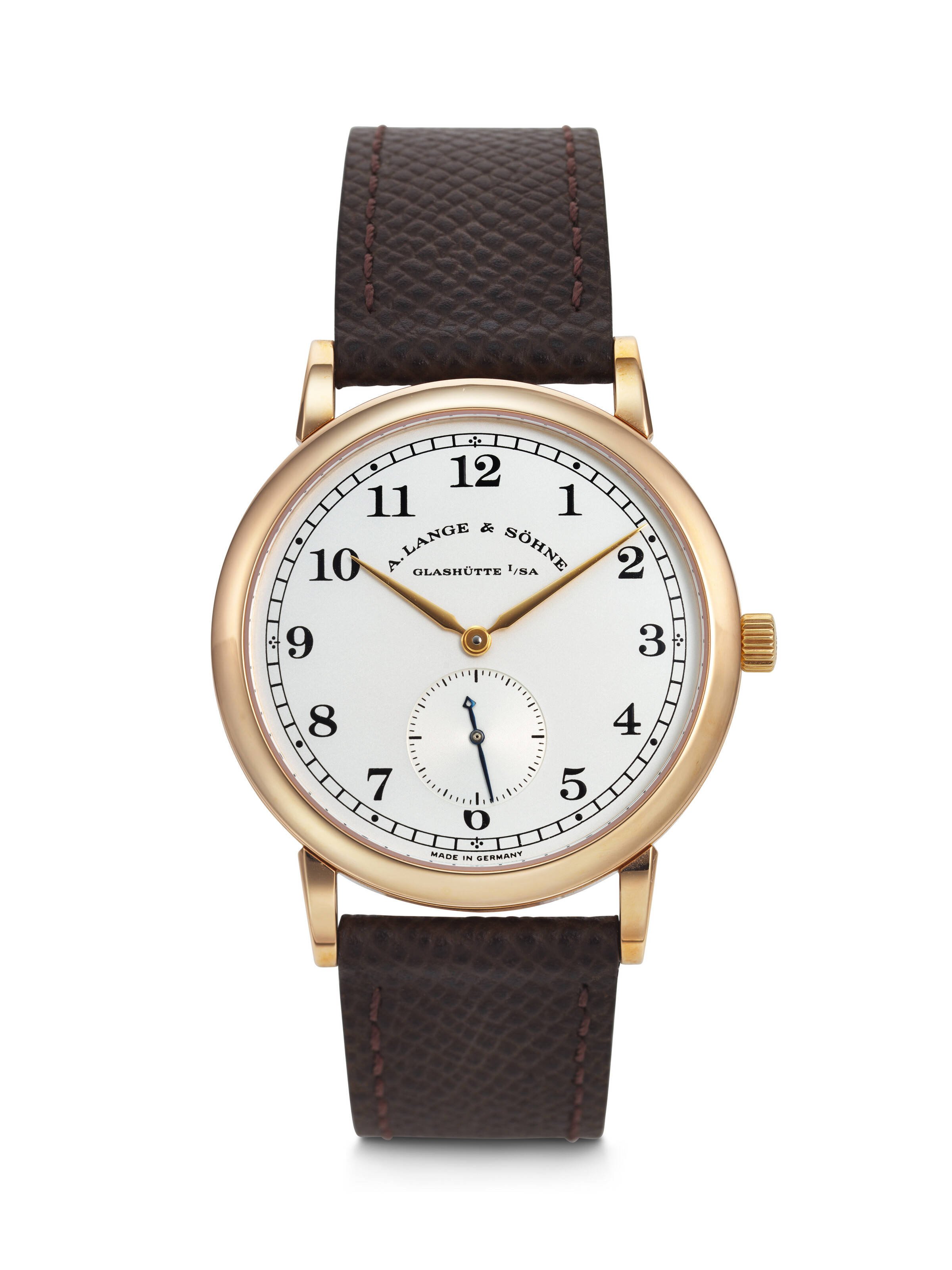 A. LANGE & SÖHNE, PLATINUM 'SAXONIA' WITH OUTSIZED DATE, REF