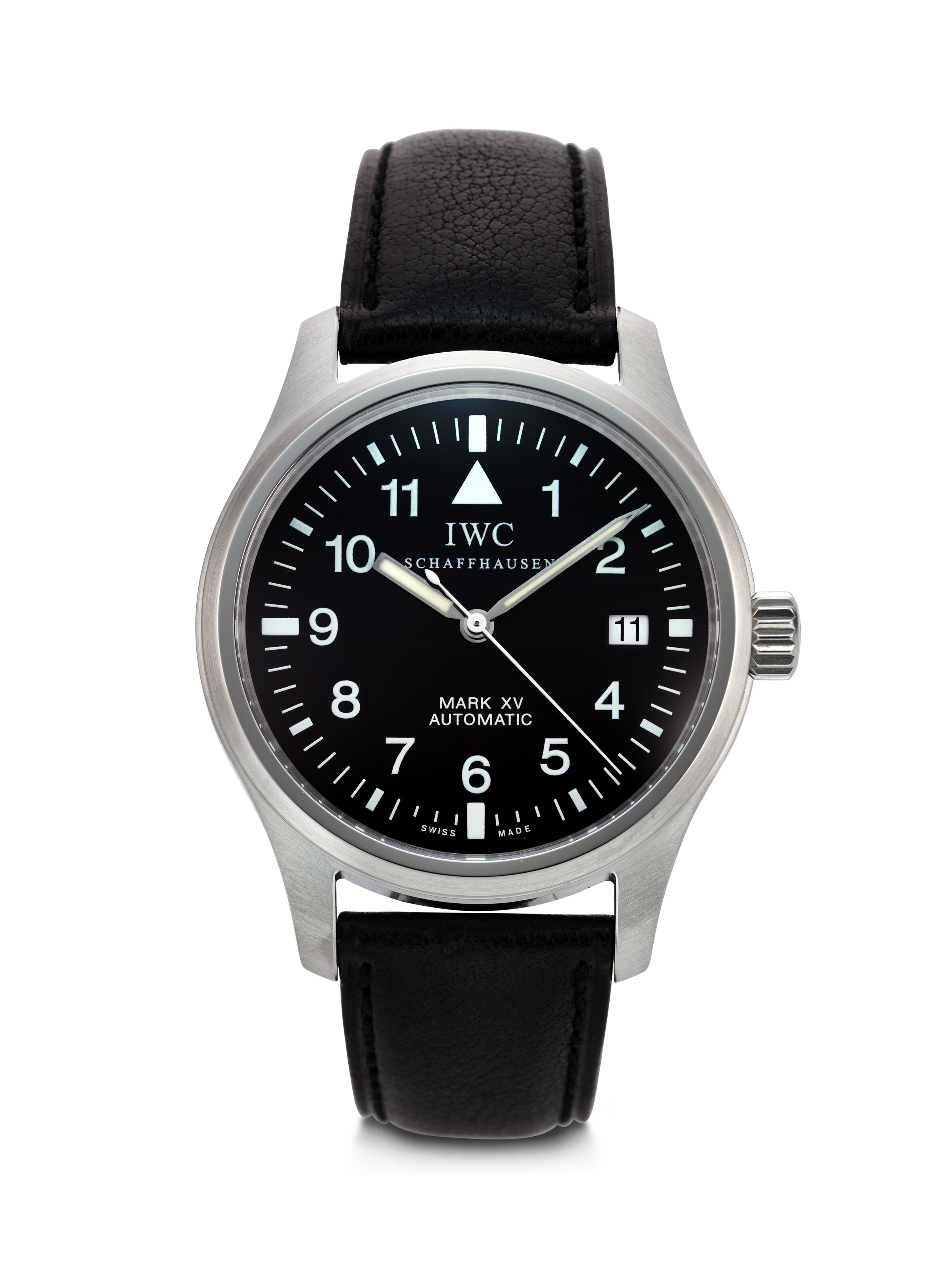 ＩＷＣ IWC, STAINLESS STEEL 'PILOT'S MARK XV' WITH DATE, REF. IW325301