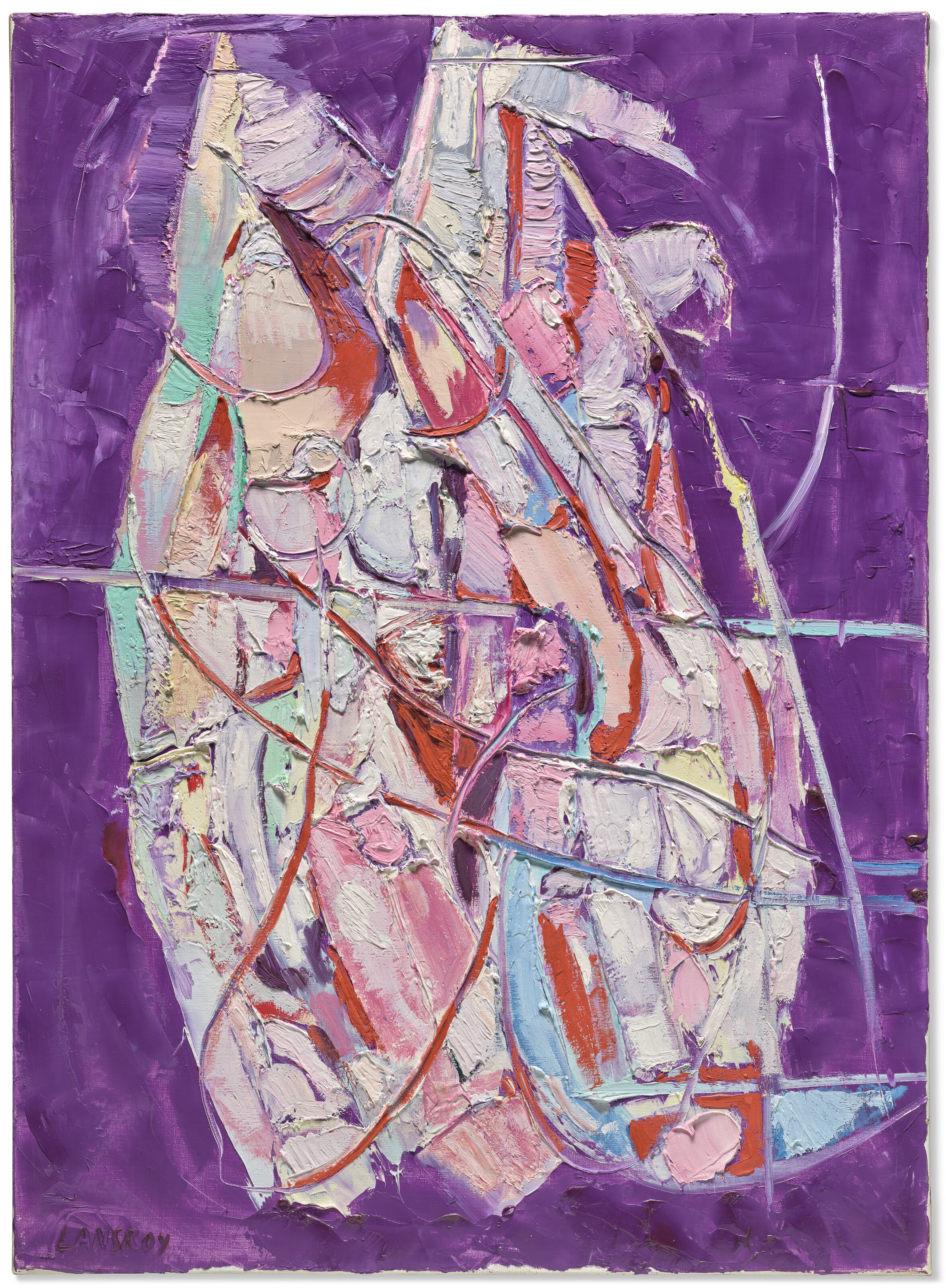 ANDRE LANSKOY (1902-1976), Rien que le violet | Christie's