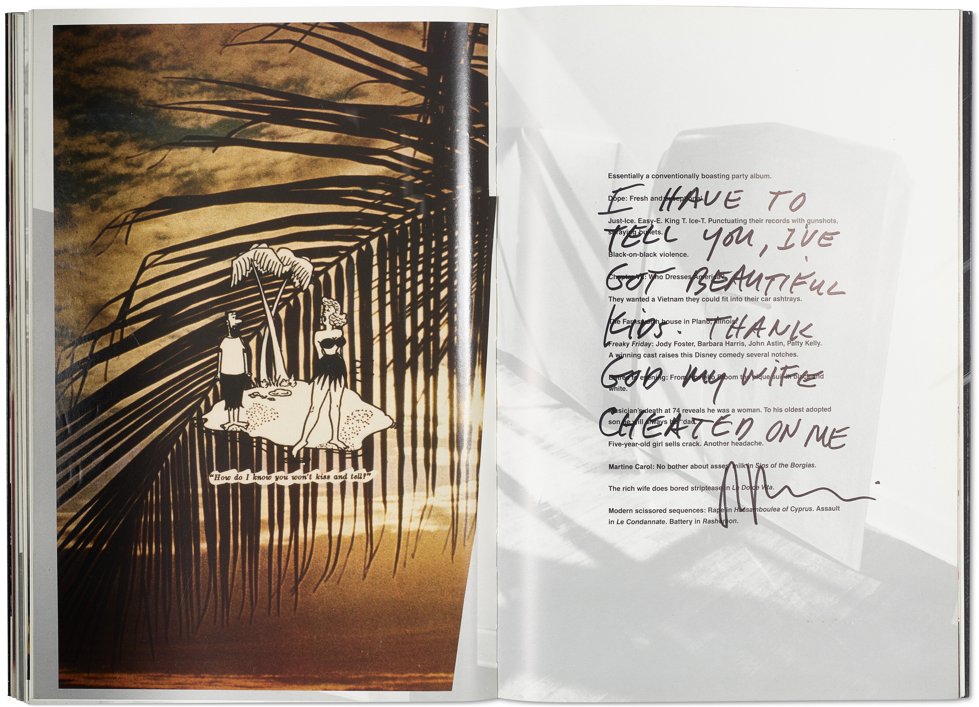 RICHARD PRINCE (B. 1949), Spiritual America (Unique Artist's Book