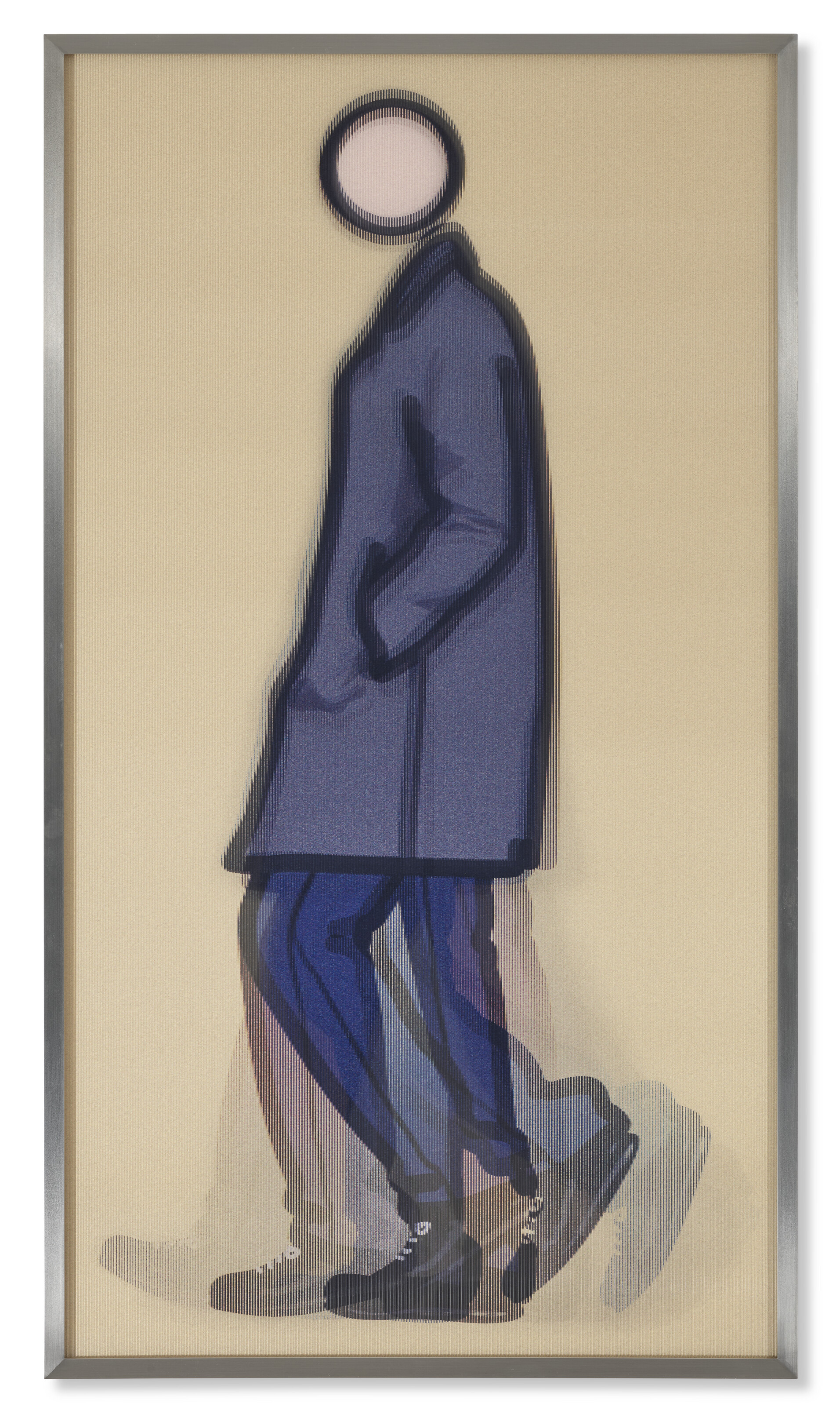JULIAN OPIE (B. 1958), Jeremy walking in coat | Christie's