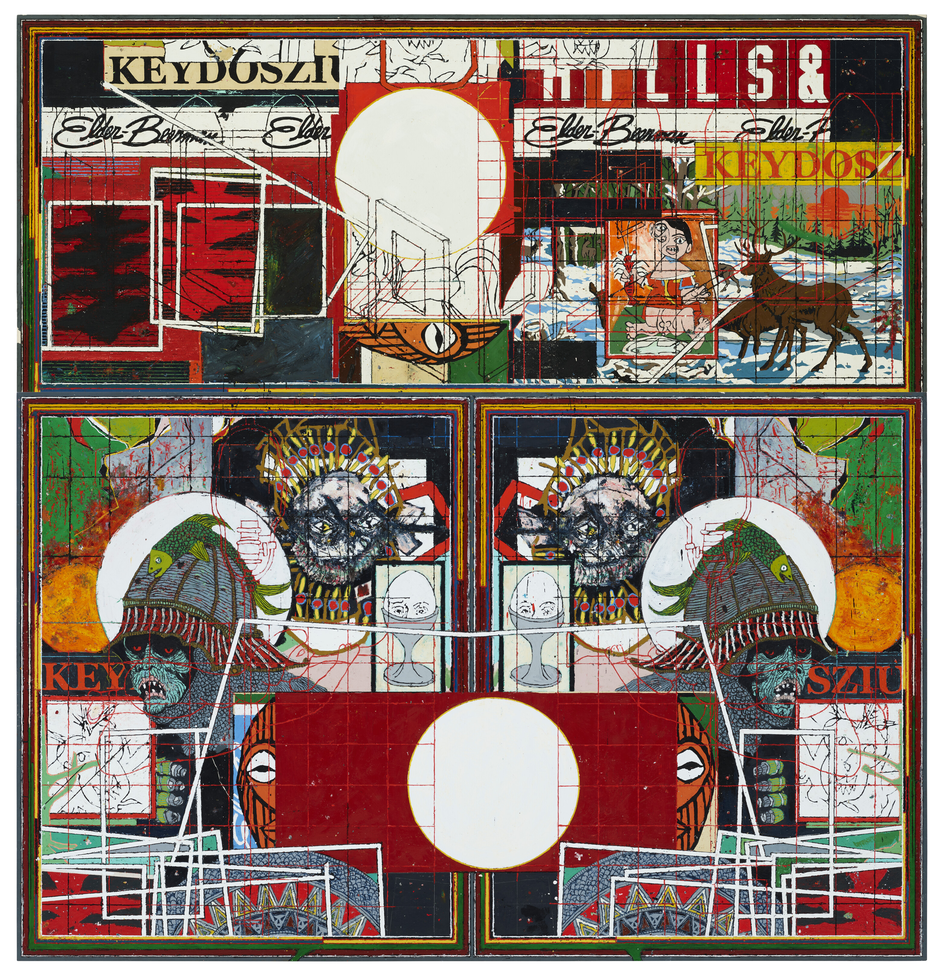 Catalog image of Untitled Large Diptych