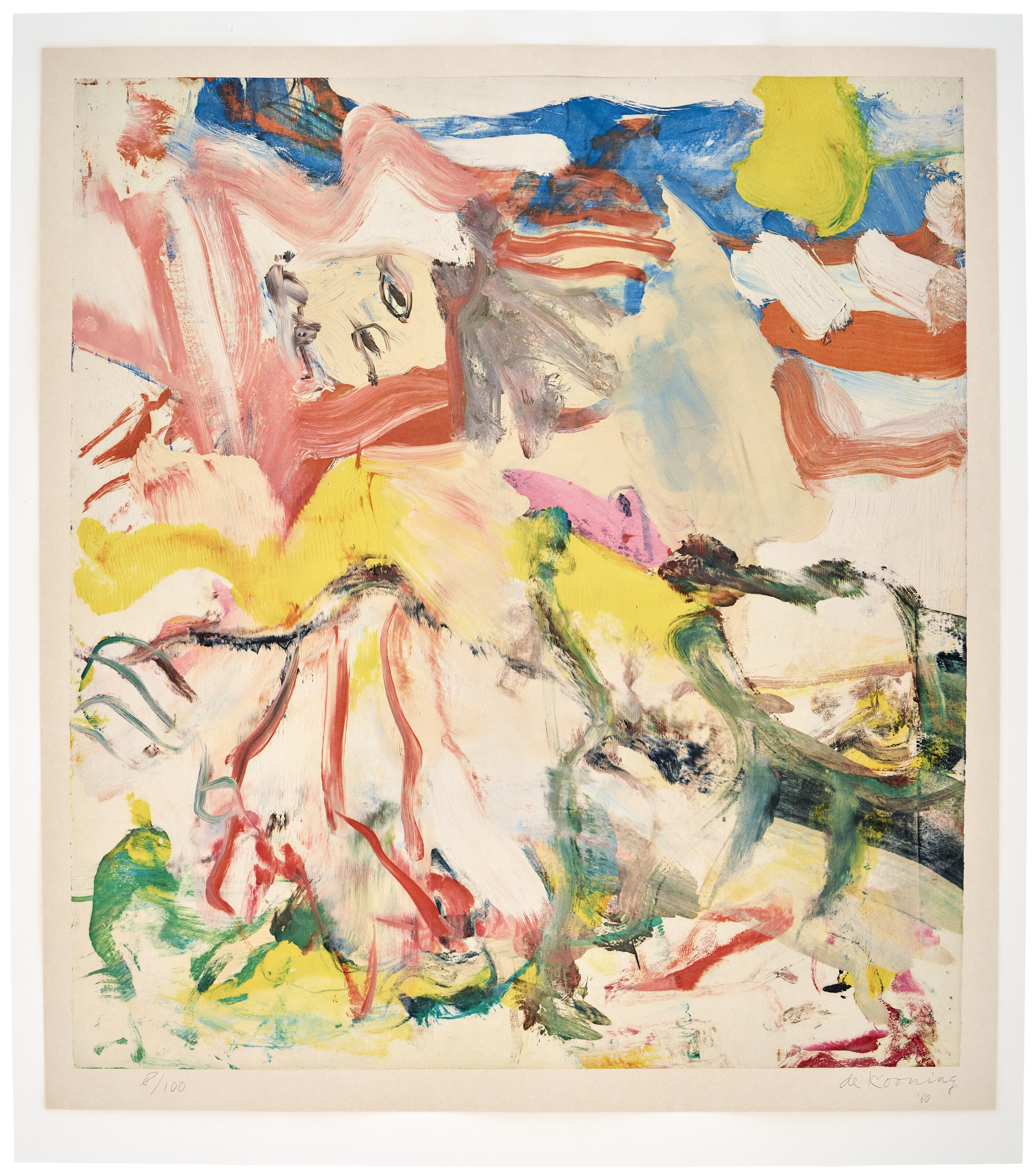 WILLEM DE KOONING (1904-1997), Figures in Landscape VI