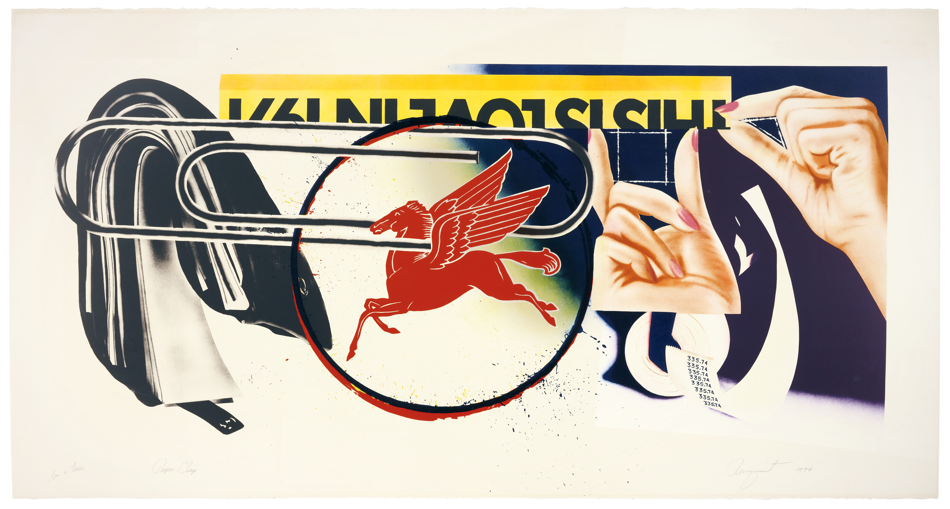 JAMES ROSENQUIST (1933-2017), Paper Clip | Christie’s