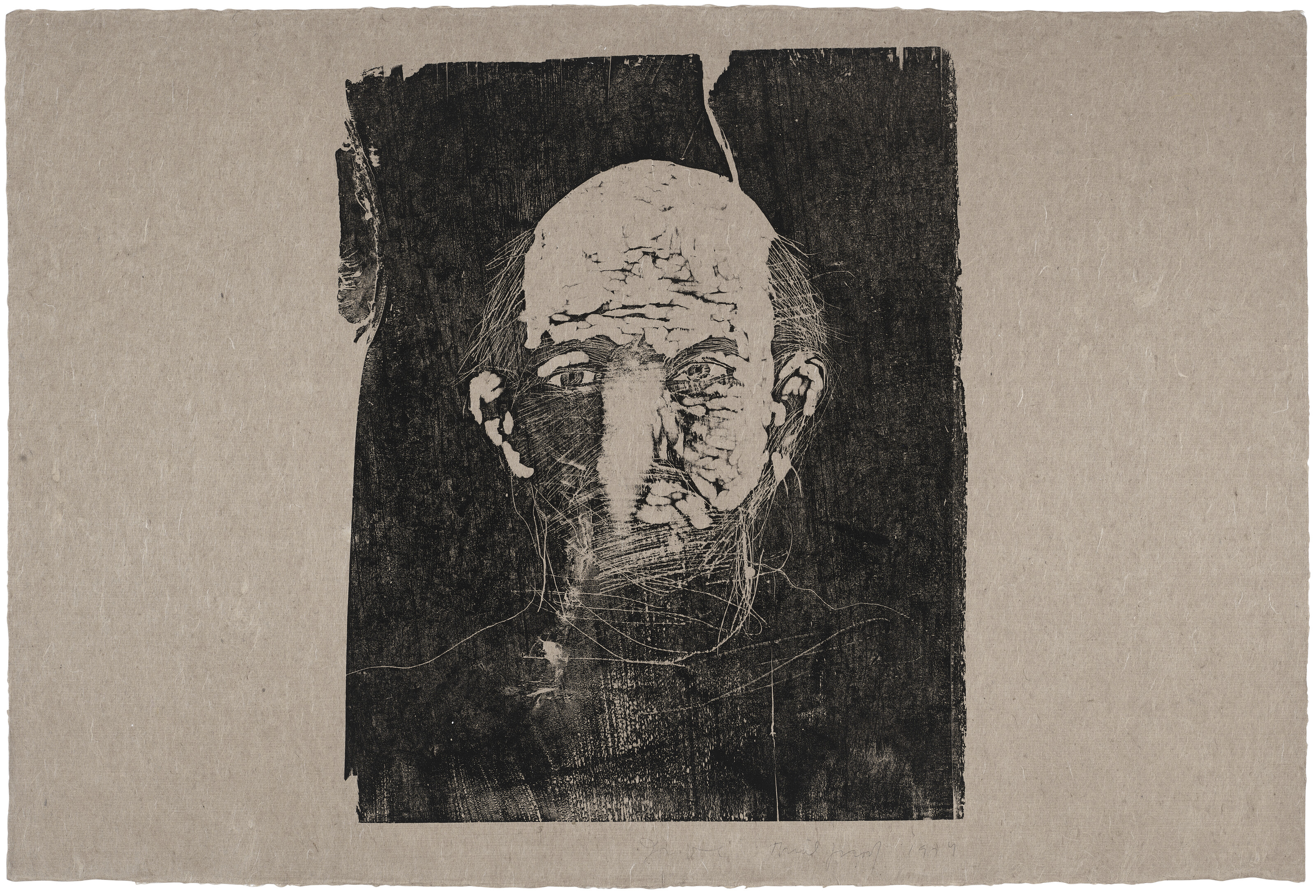 JIM DINE (B. 1935), Woodcut Self Portrait | Christie’s
