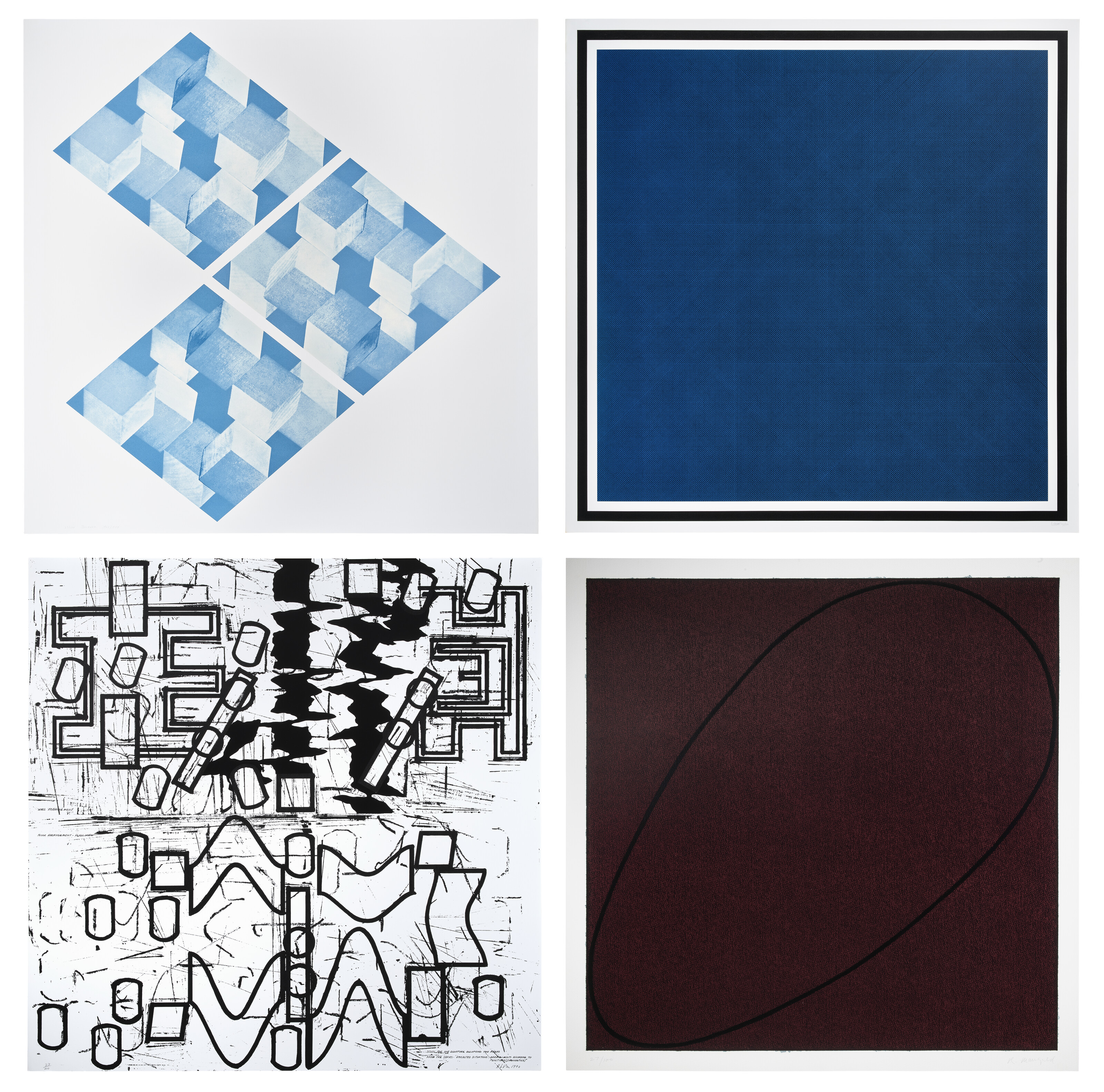 JOSEF ALBERS (1888-1976), Formulation: Articulation: Nine