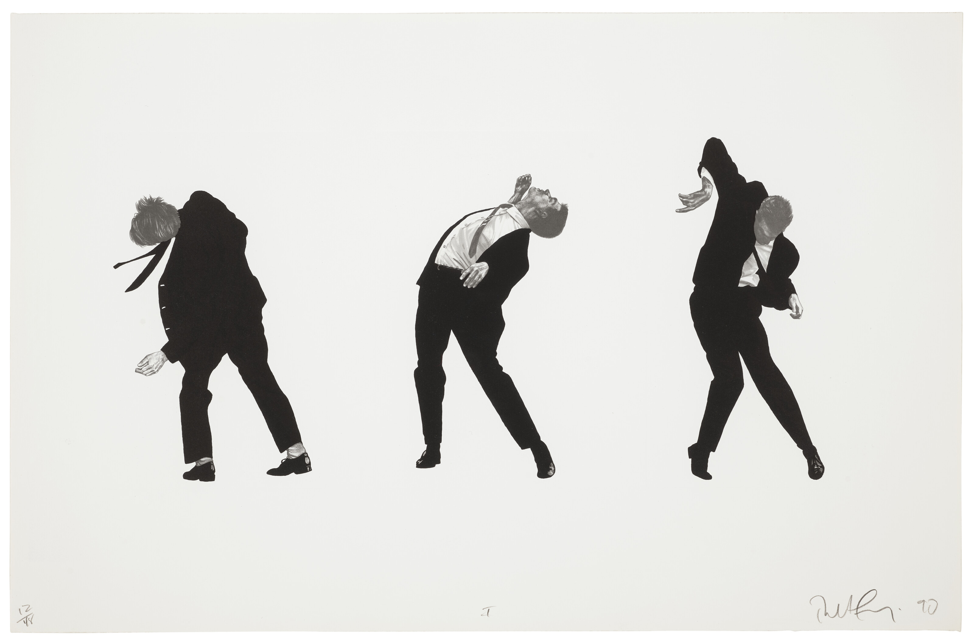 ROBERT LONGO (B. 1953), Untitled I, from Men in the Cities