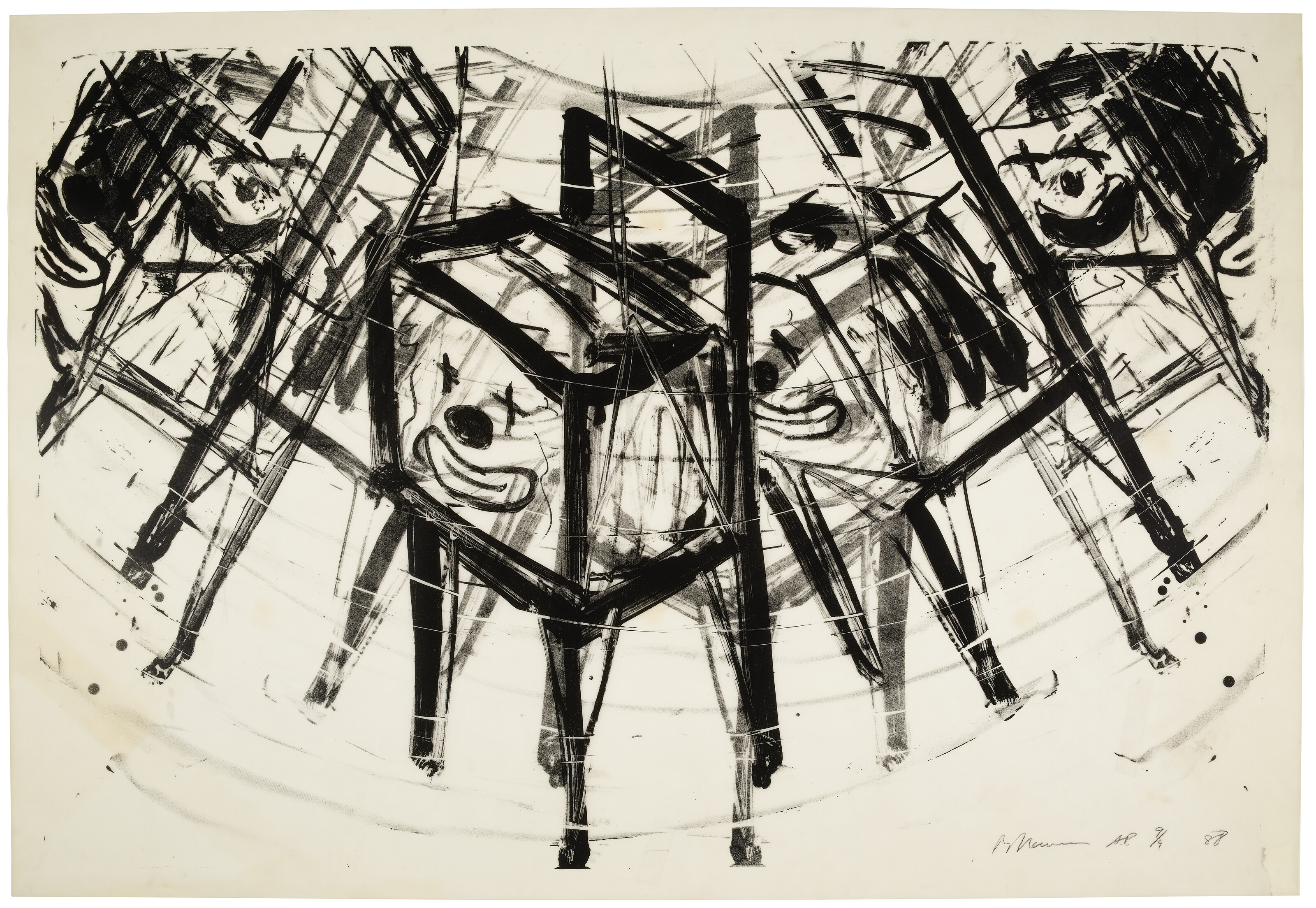 BRUCE NAUMAN (B. 1941), TV Clown | Christie's