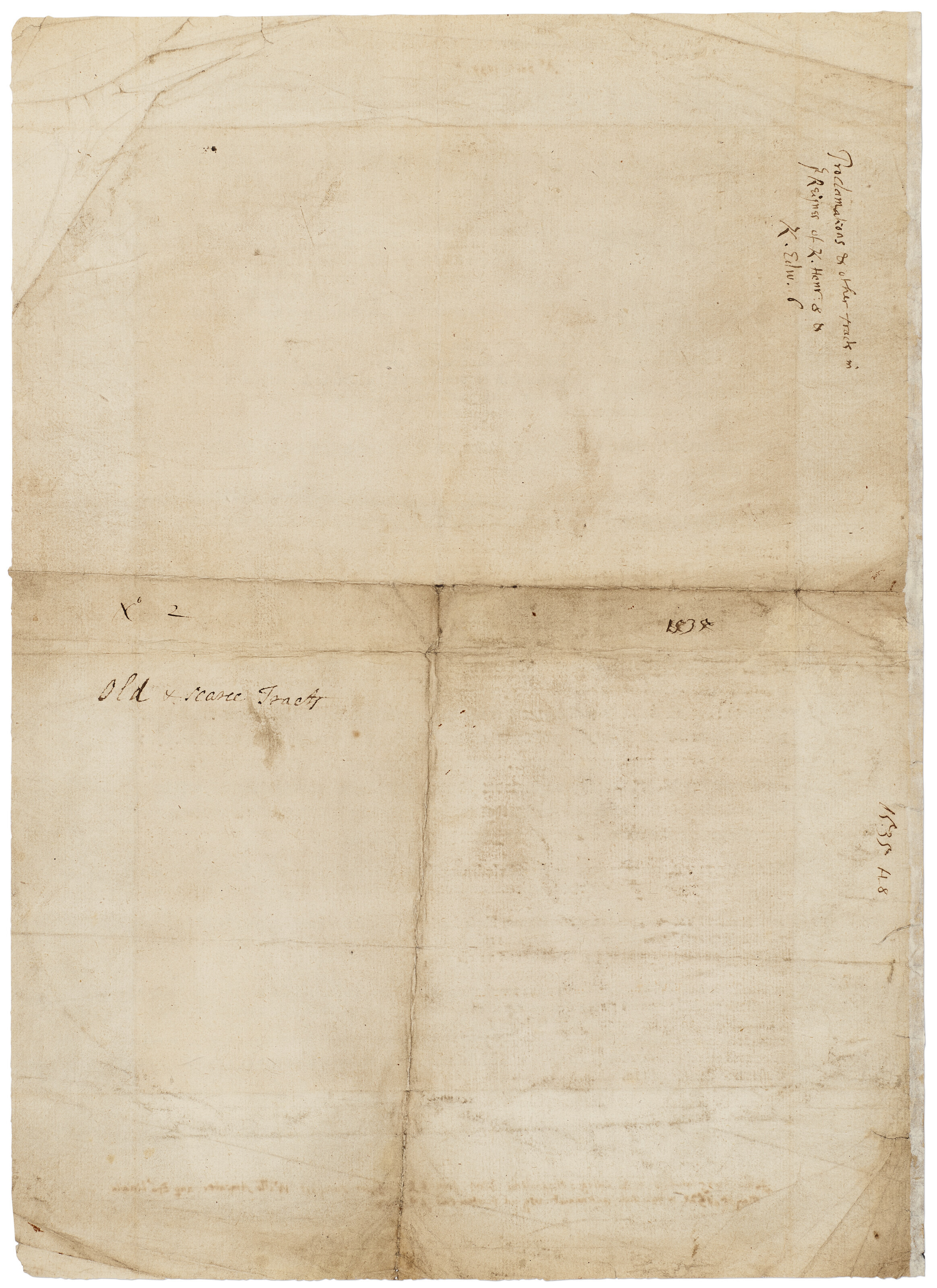 Mandate asserting the Supremacy of King Henry VIII over the Church