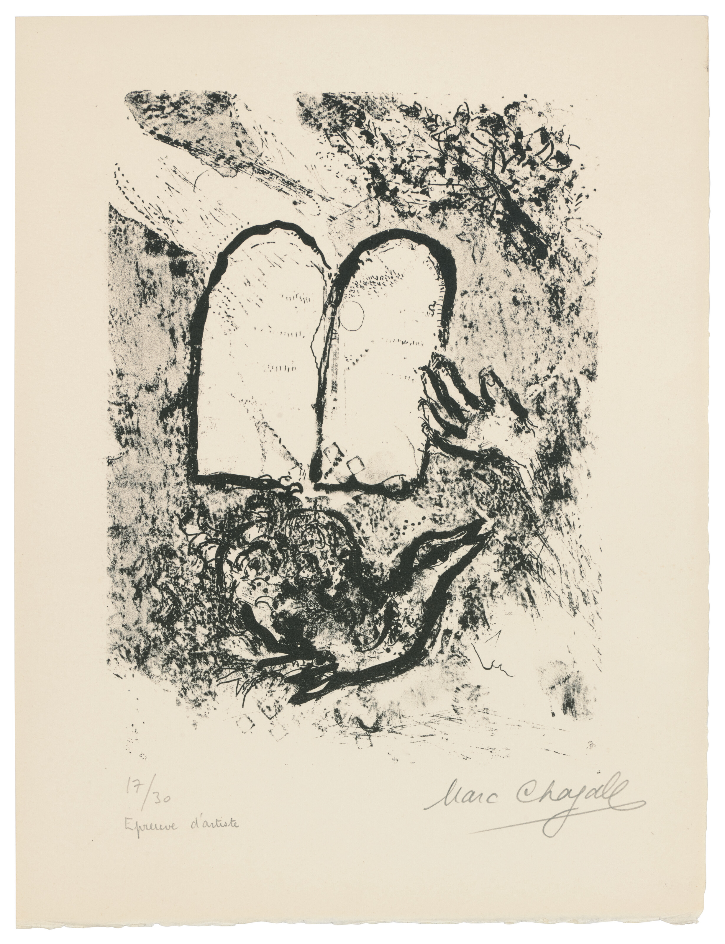 額　Marc　CHAGALL　MA884 MARC CHAGALL (1887-1985), Frontispice | Christie's