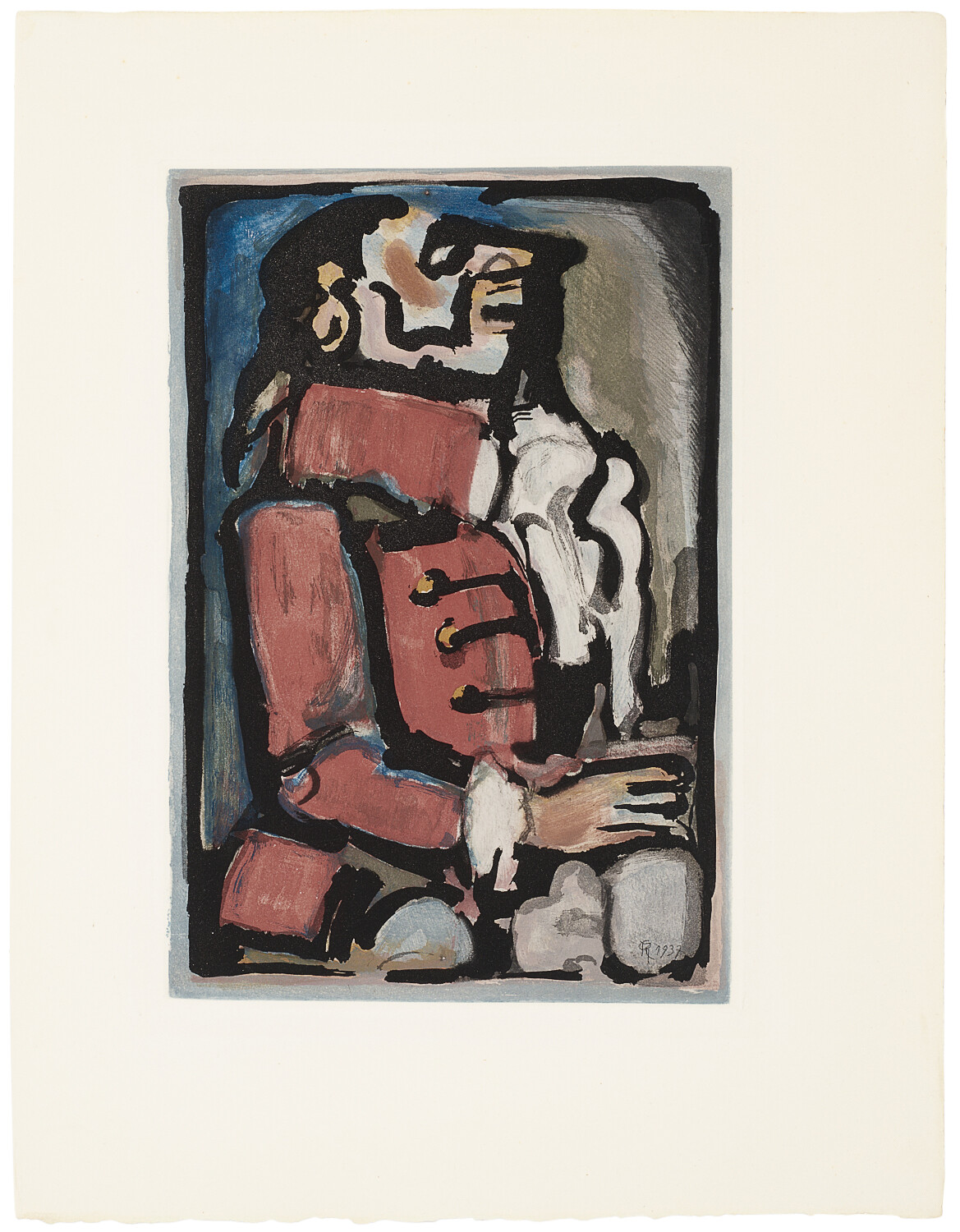 GEORGES ROUAULT (1871-1958), Laquais, from Les Fleurs du Mal | Christie’s